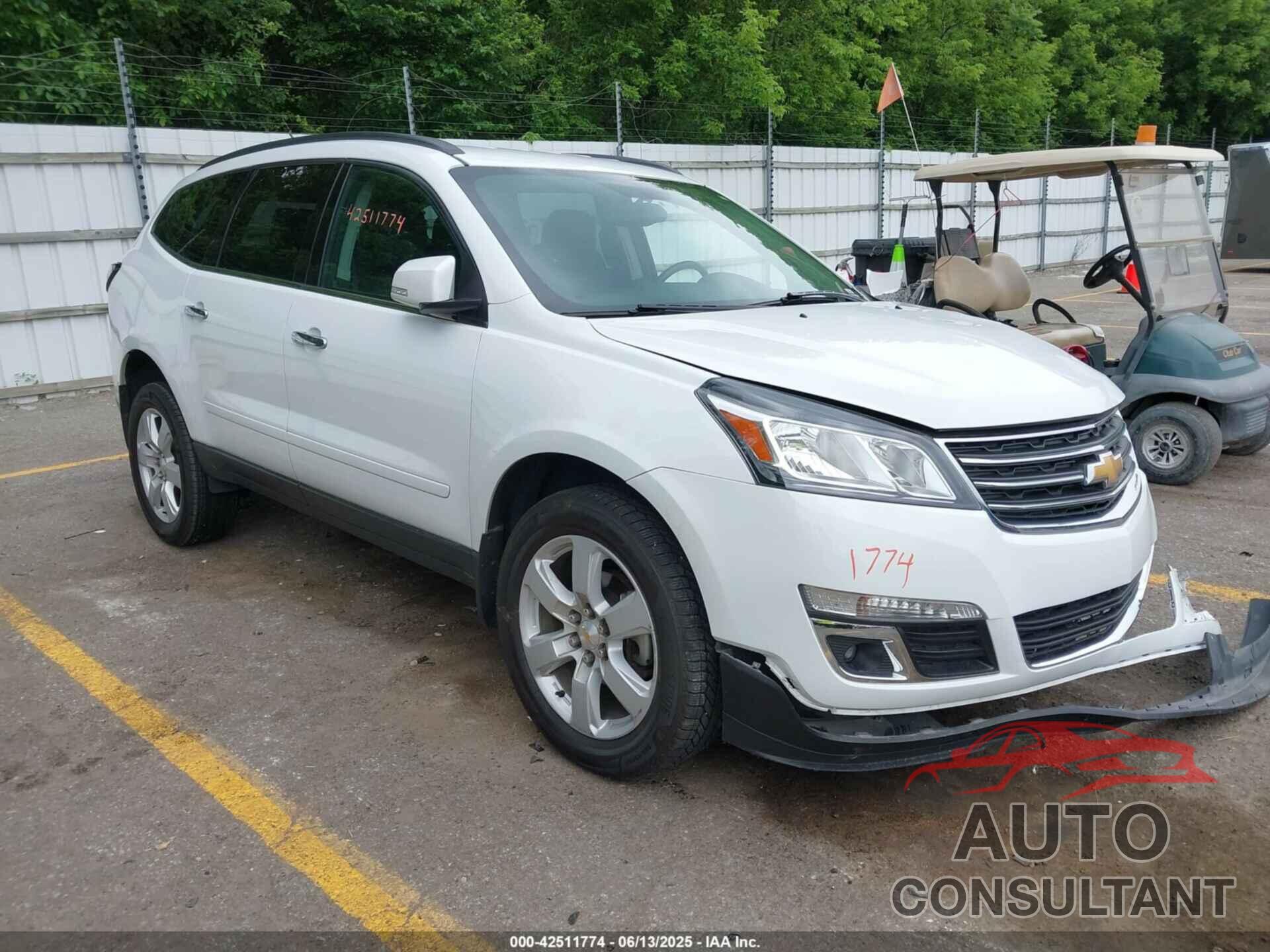 CHEVROLET TRAVERSE 2016 - 1GNKVGKD4GJ277278