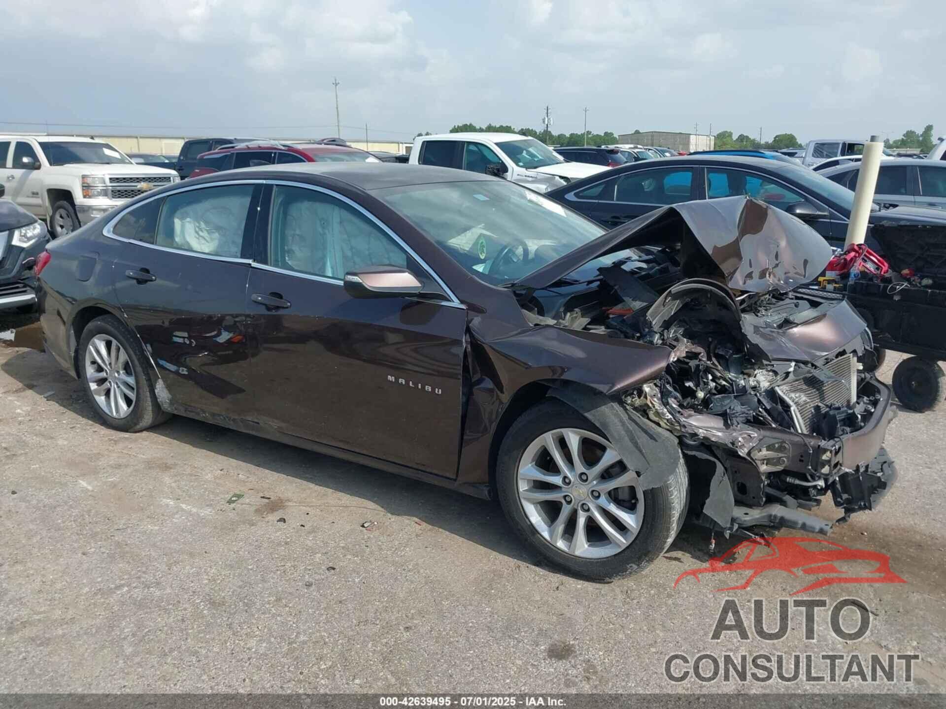 CHEVROLET MALIBU 2016 - 1G1ZE5ST6GF183739