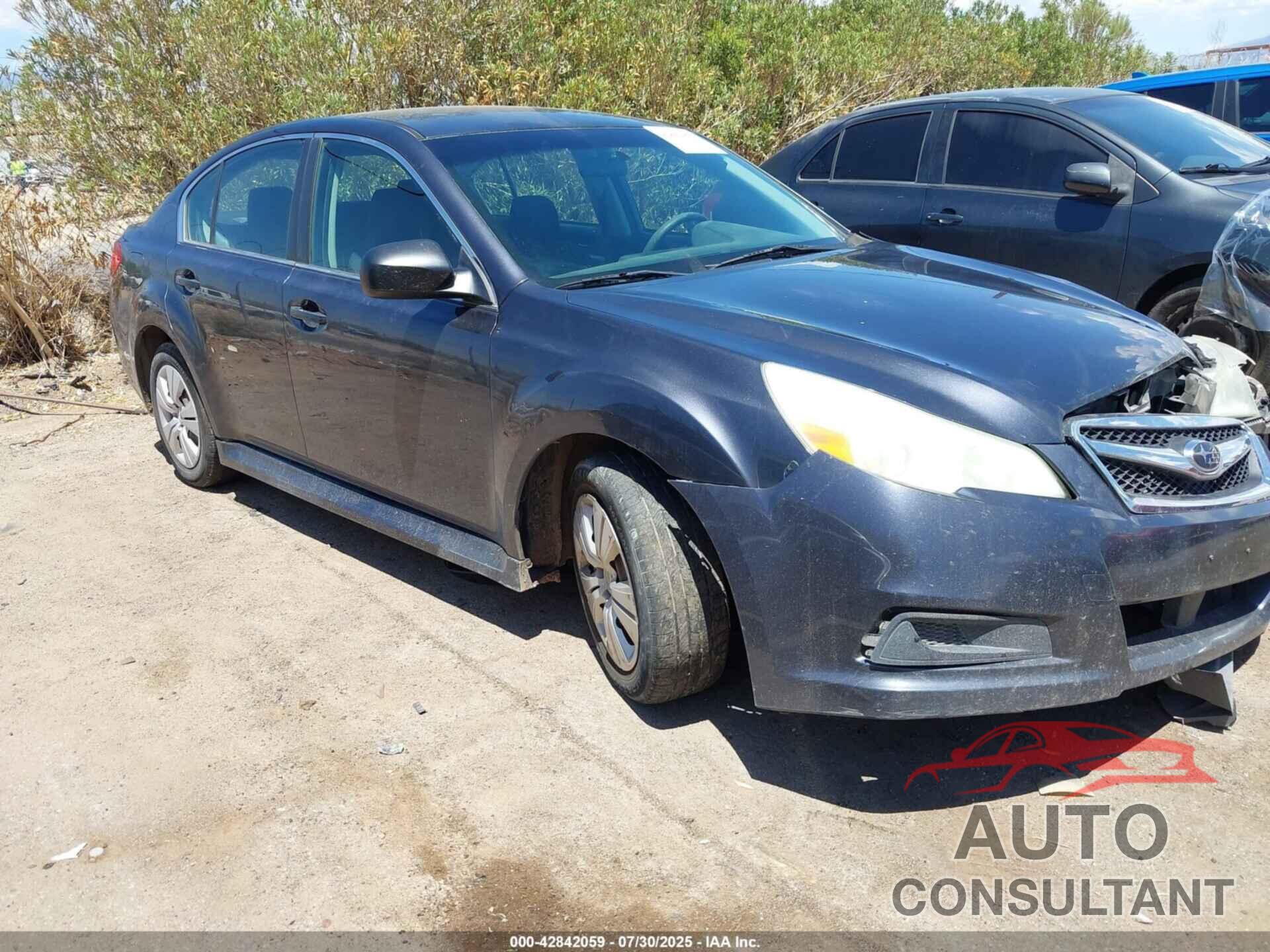 SUBARU LEGACY 2010 - 4S3BMBA65A3233562