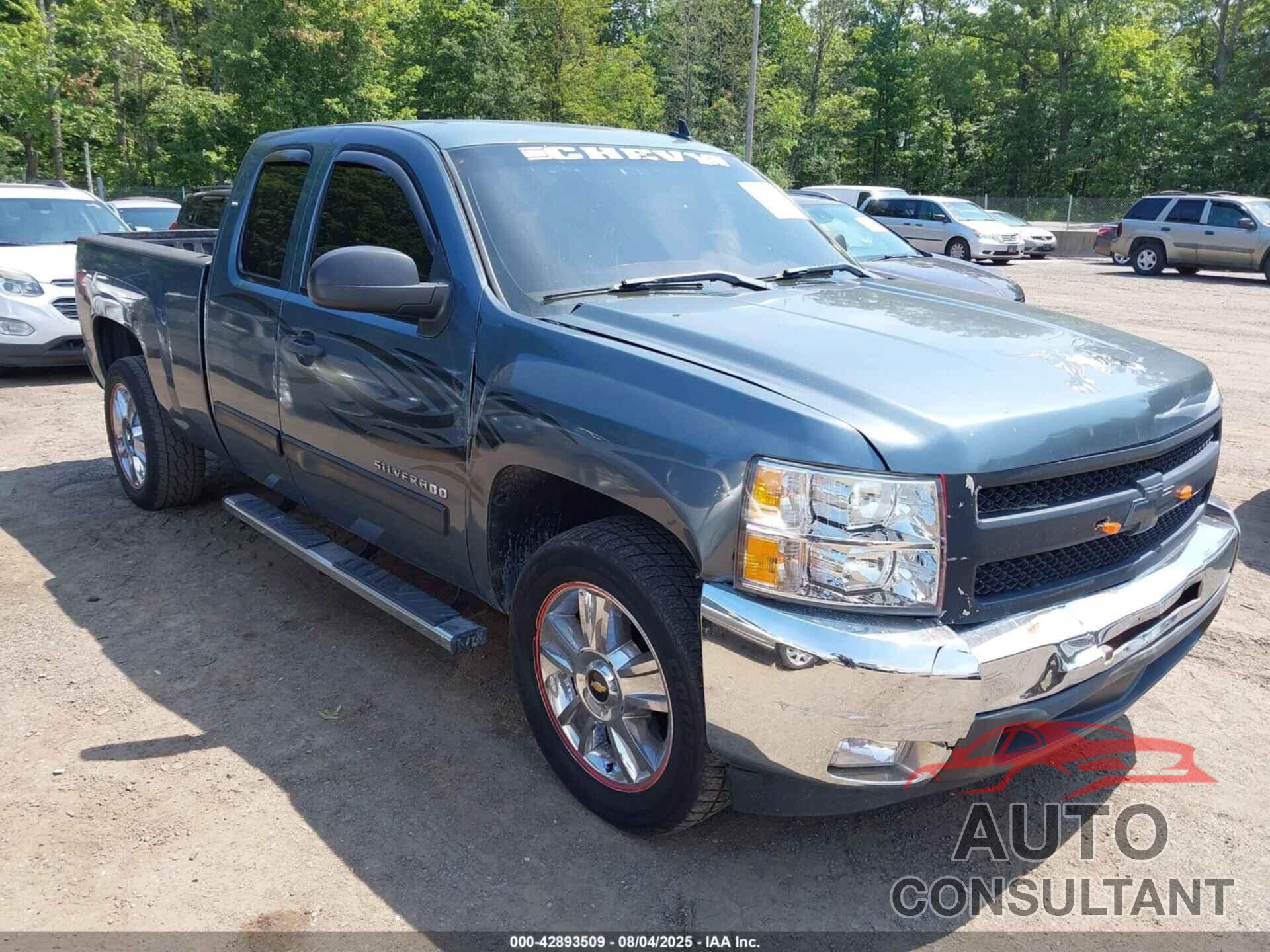 CHEVROLET SILVERADO 1500 2012 - 1GCRCSE04CZ276345