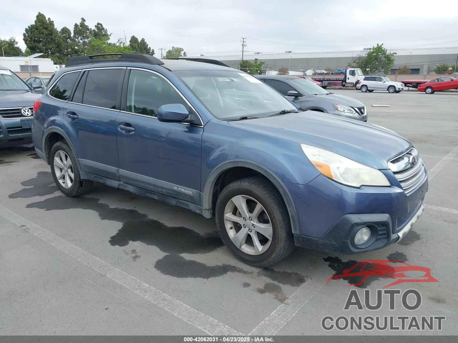 SUBARU OUTBACK 2013 - 4S4BRBBC3D3206446