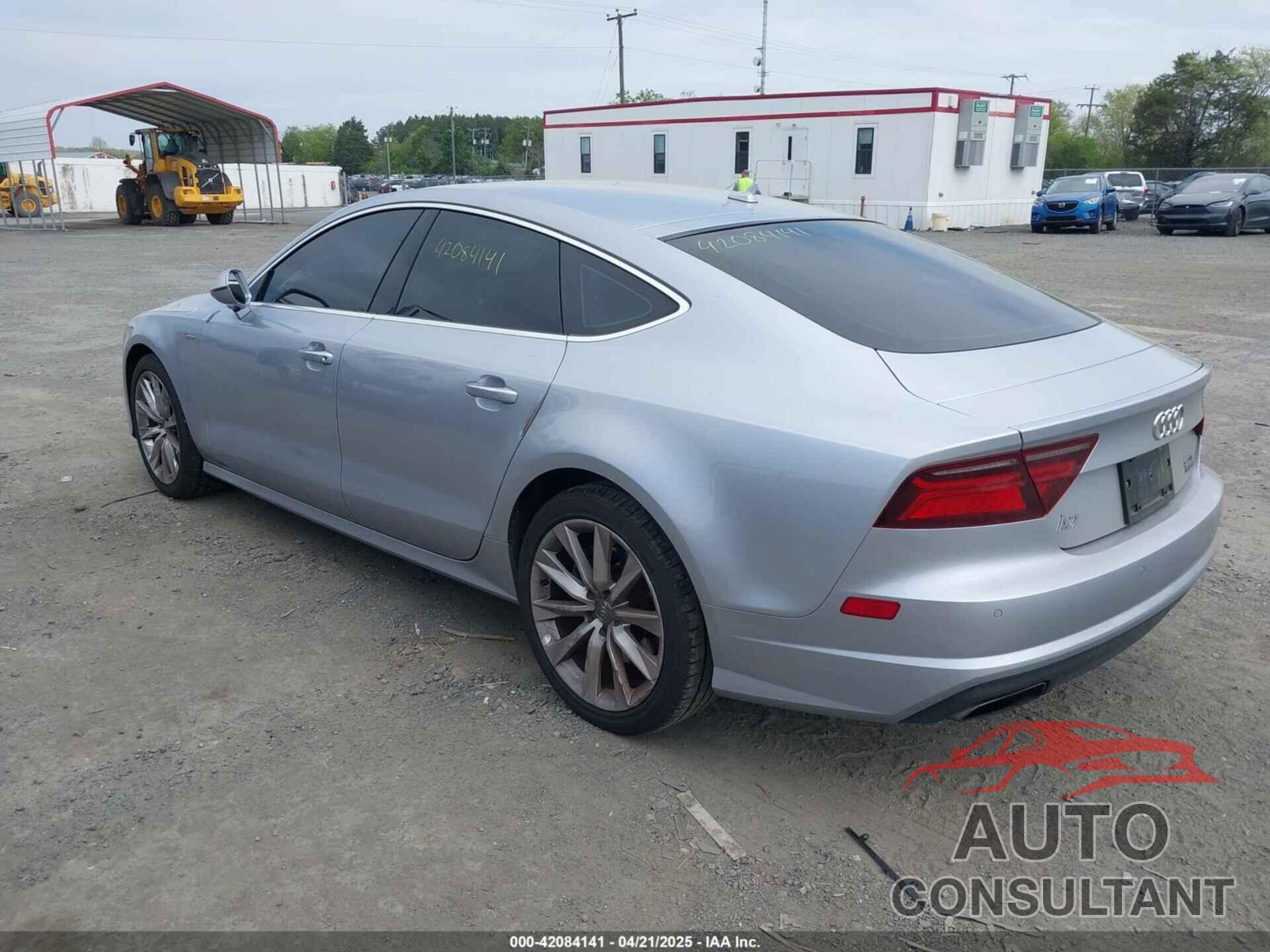 AUDI A7 2016 - WAU2GAFC6GN007637