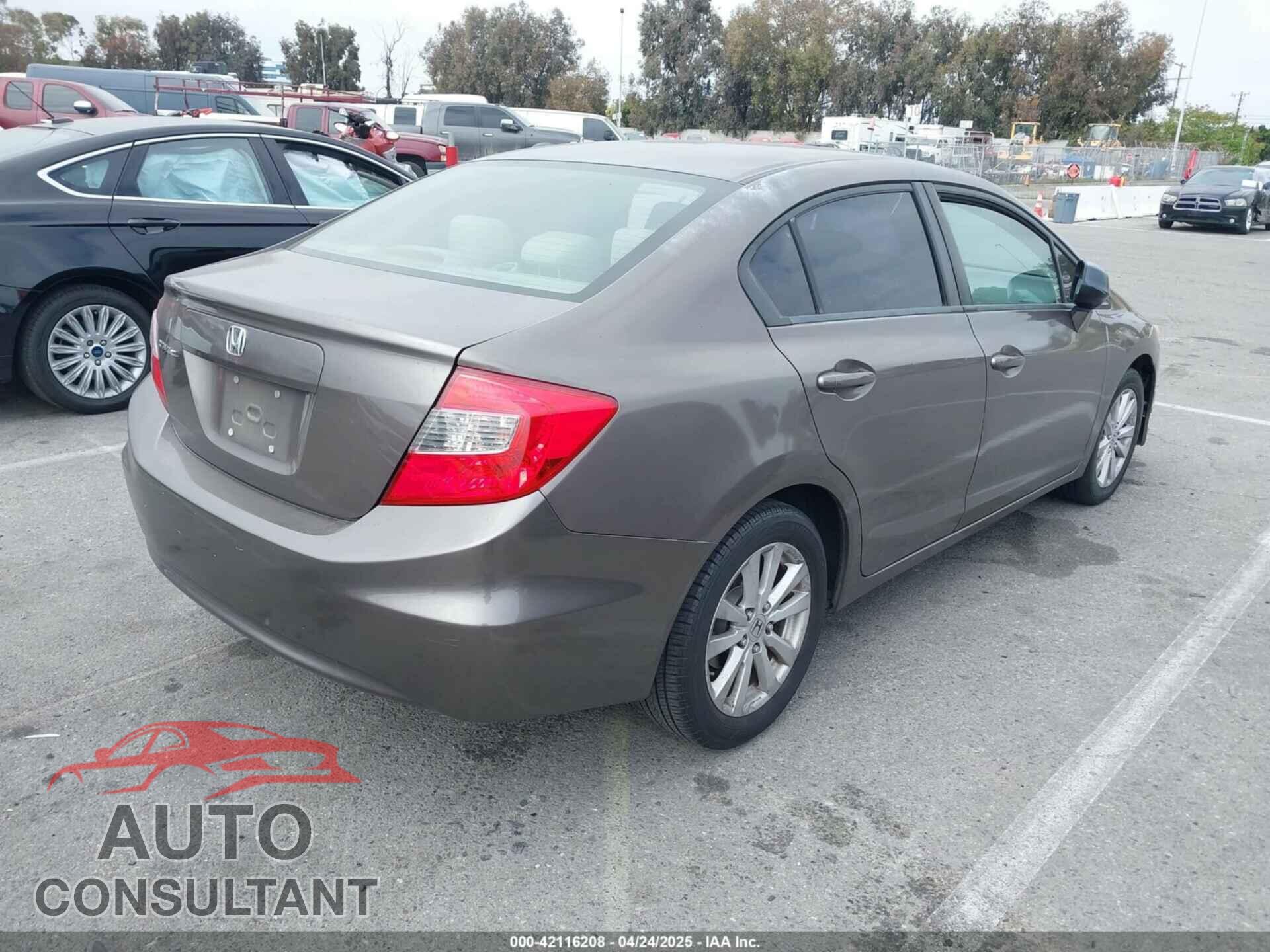 HONDA CIVIC 2012 - 2HGFB2F89CH517330