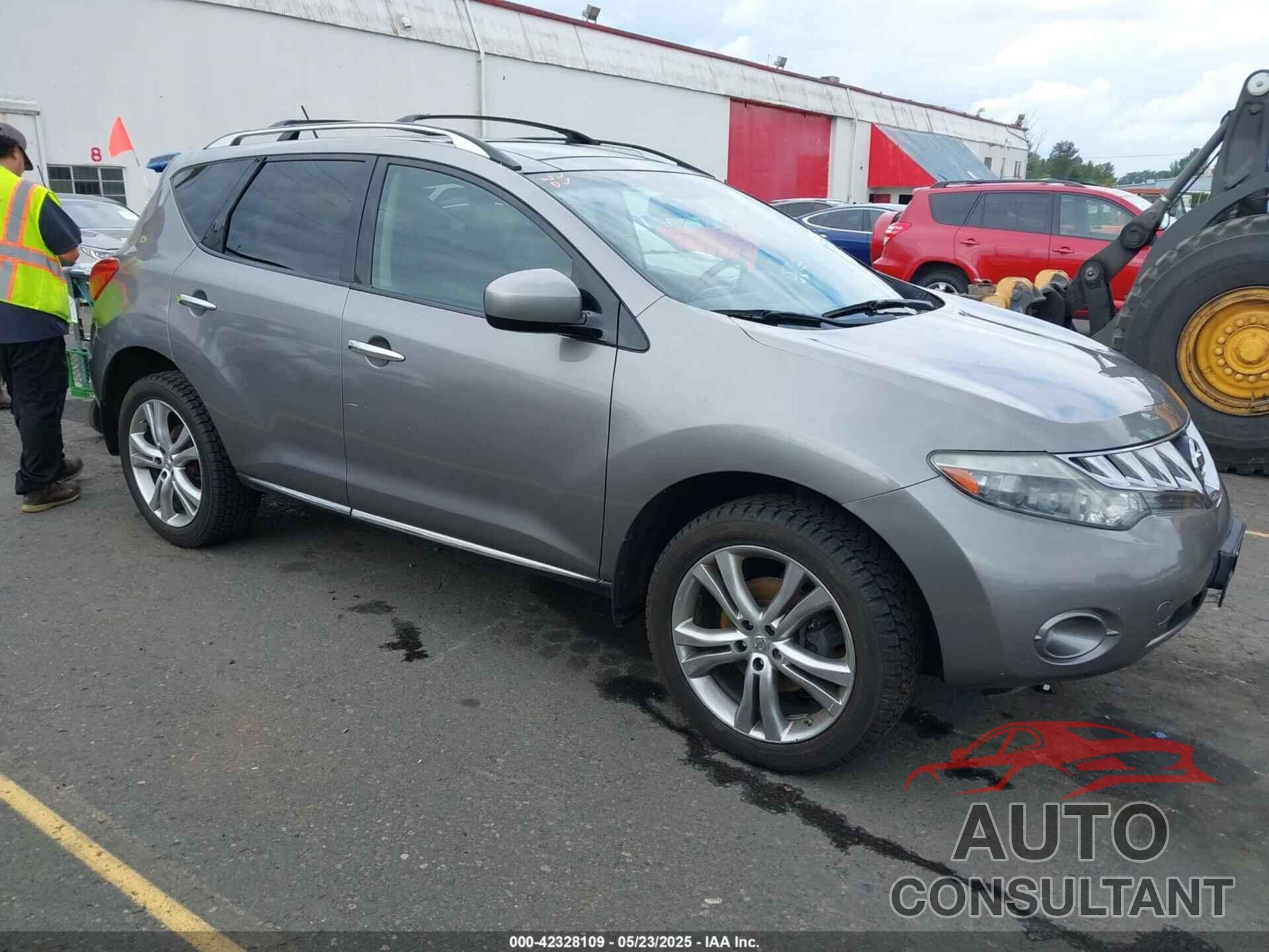 NISSAN MURANO 2010 - JN8AZ1MW3AW121672