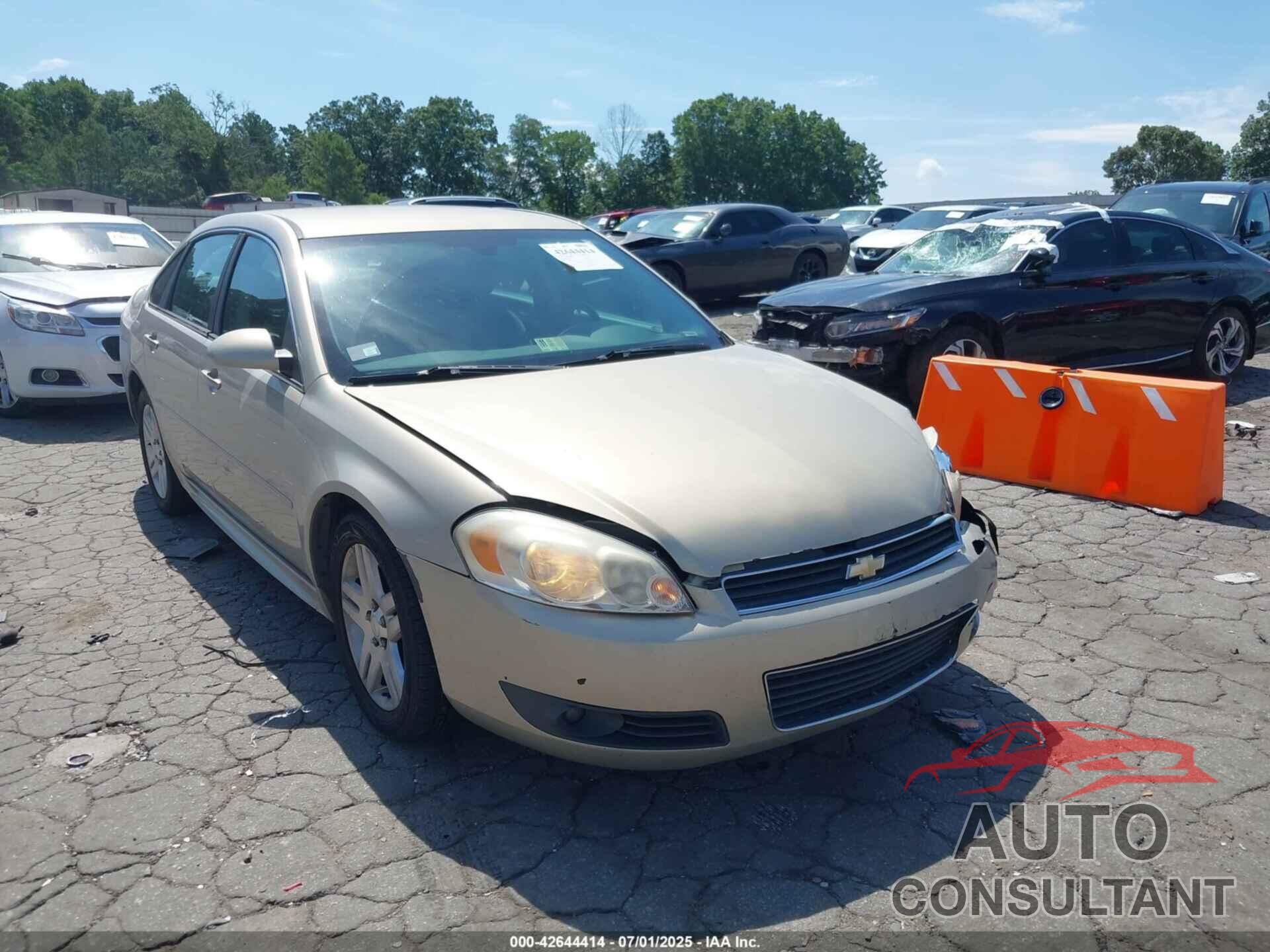 CHEVROLET IMPALA 2010 - 2G1WB5EK0A1215582