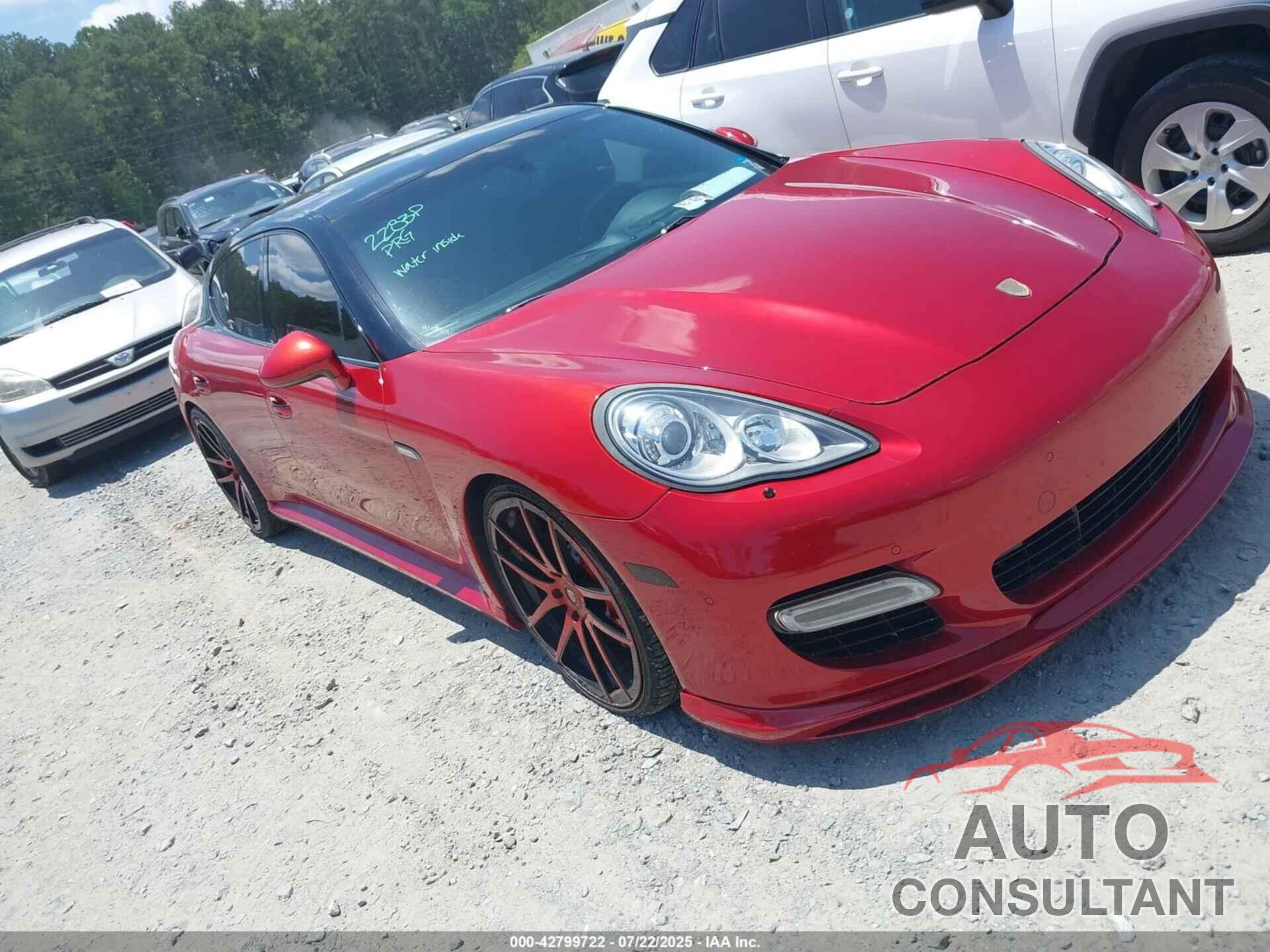 PORSCHE PANAMERA 2010 - WP0AC2A76AL091598