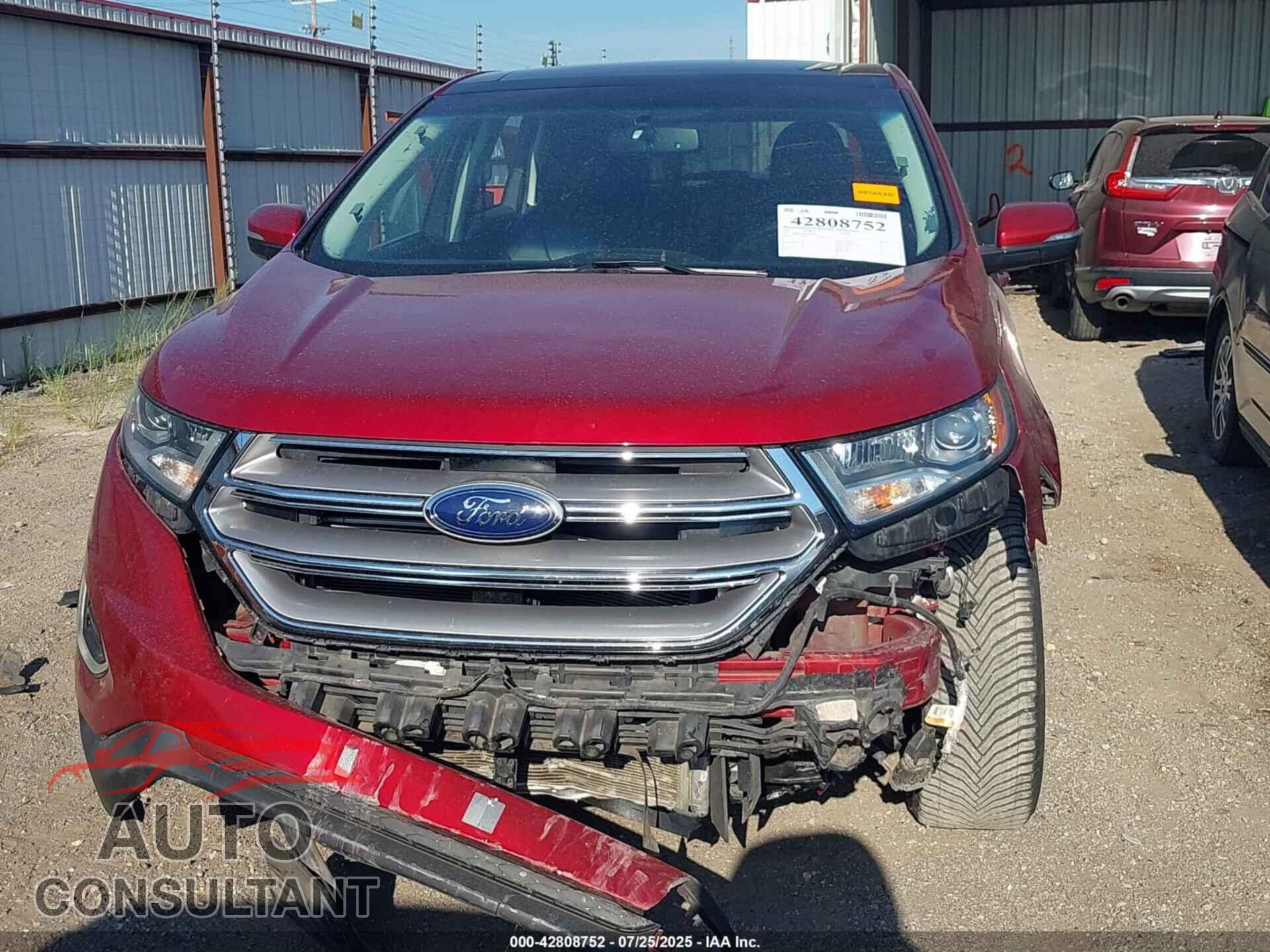 FORD EDGE 2017 - 2FMPK3K87HBC58910