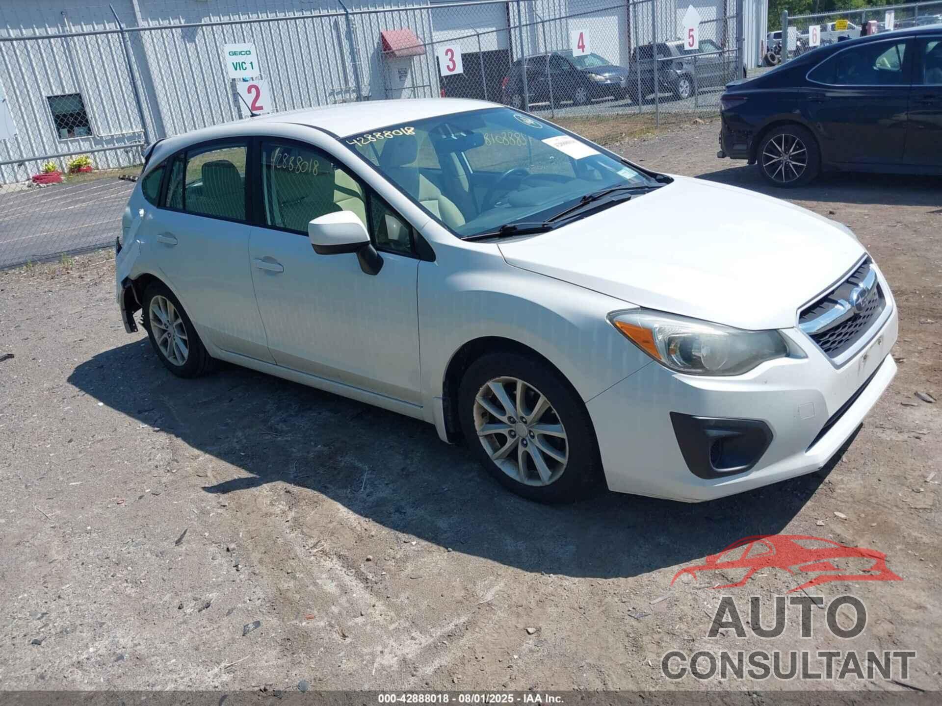 SUBARU IMPREZA 2013 - JF1GPAB69DH847582