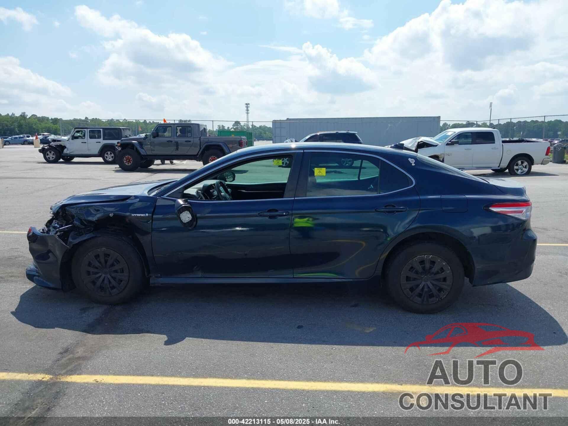 TOYOTA CAMRY HYBRID 2019 - 4T1B31HK9KU512892