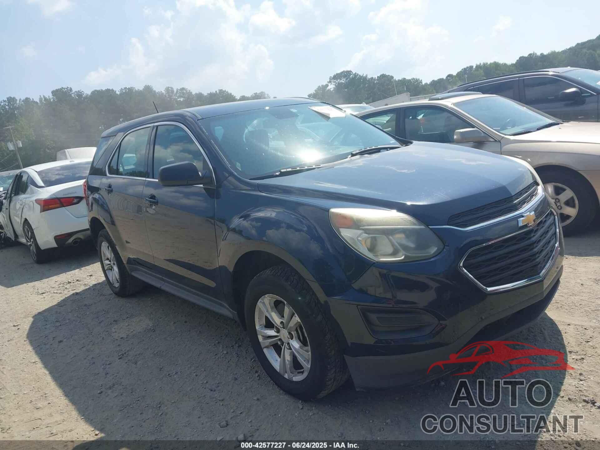 CHEVROLET EQUINOX 2016 - 2GNALBEK8G1110172