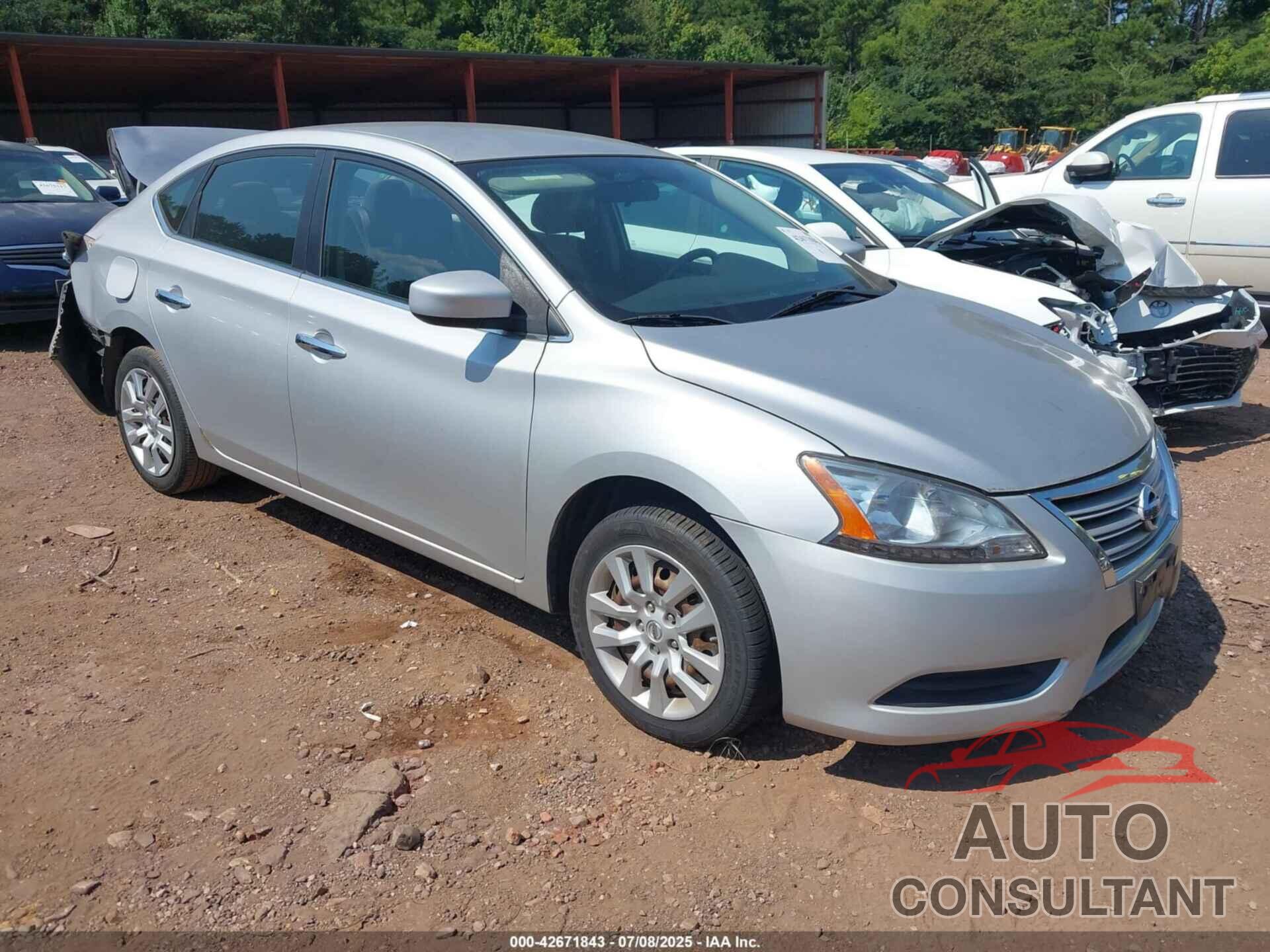 NISSAN SENTRA 2014 - 3N1AB7AP0EL662094