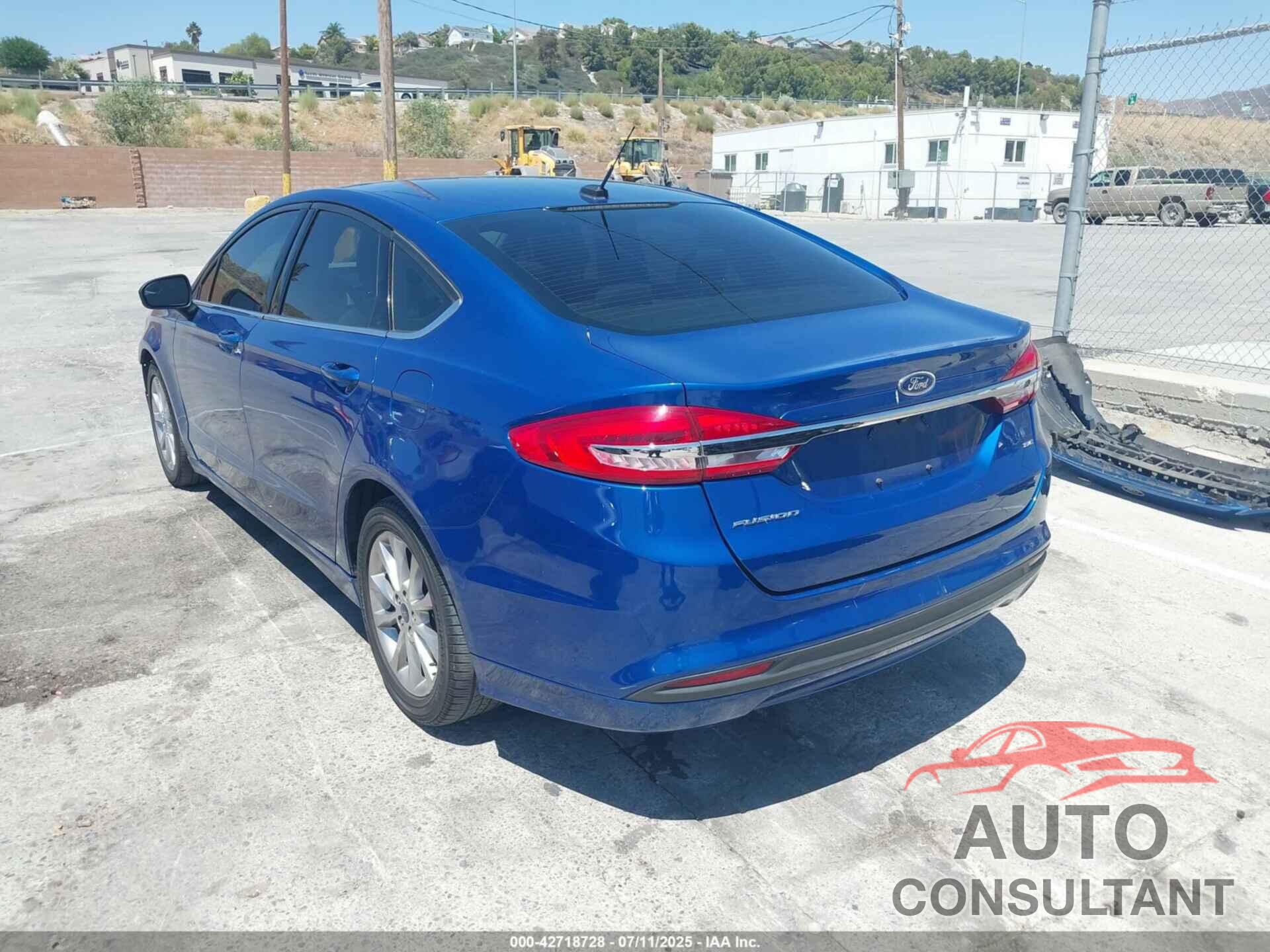 FORD FUSION 2017 - 3FA6P0H75HR224616