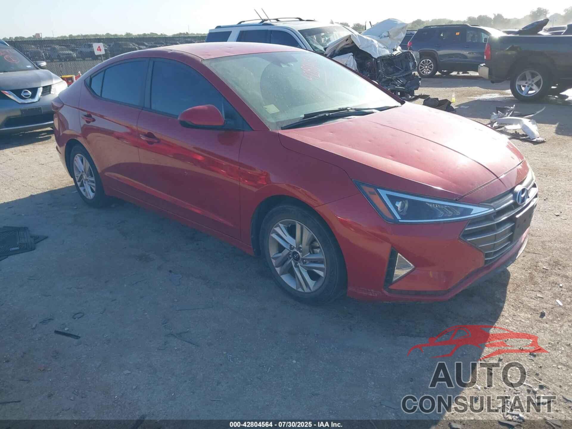 HYUNDAI ELANTRA 2020 - KMHD84LF5LU071141