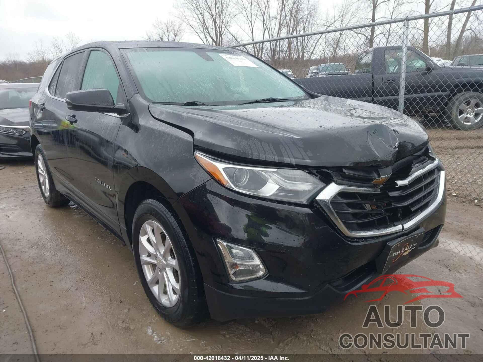 CHEVROLET EQUINOX 2018 - 3GNAXJEV8JL289019