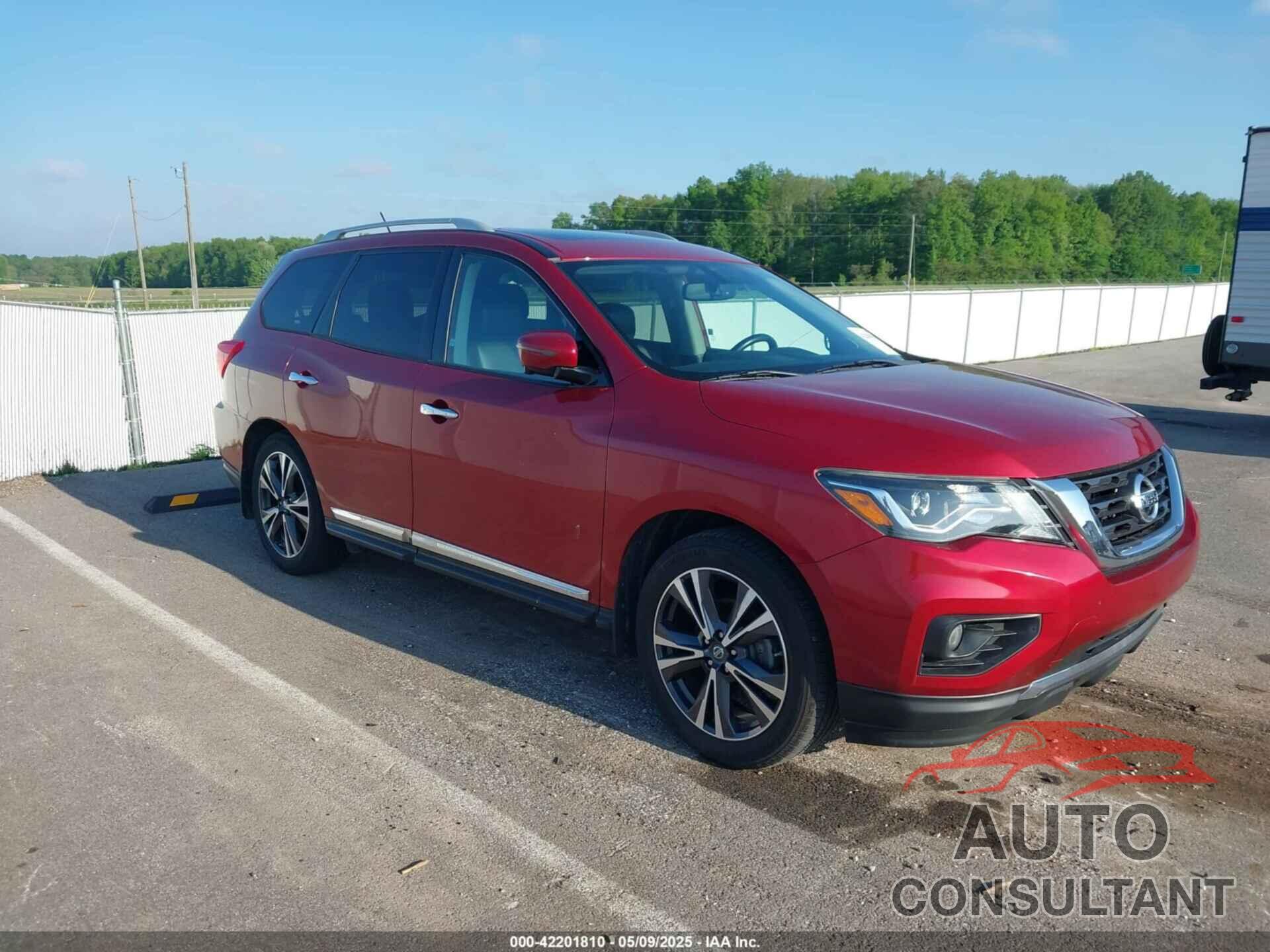 NISSAN PATHFINDER 2017 - 5N1DR2MM8HC604899