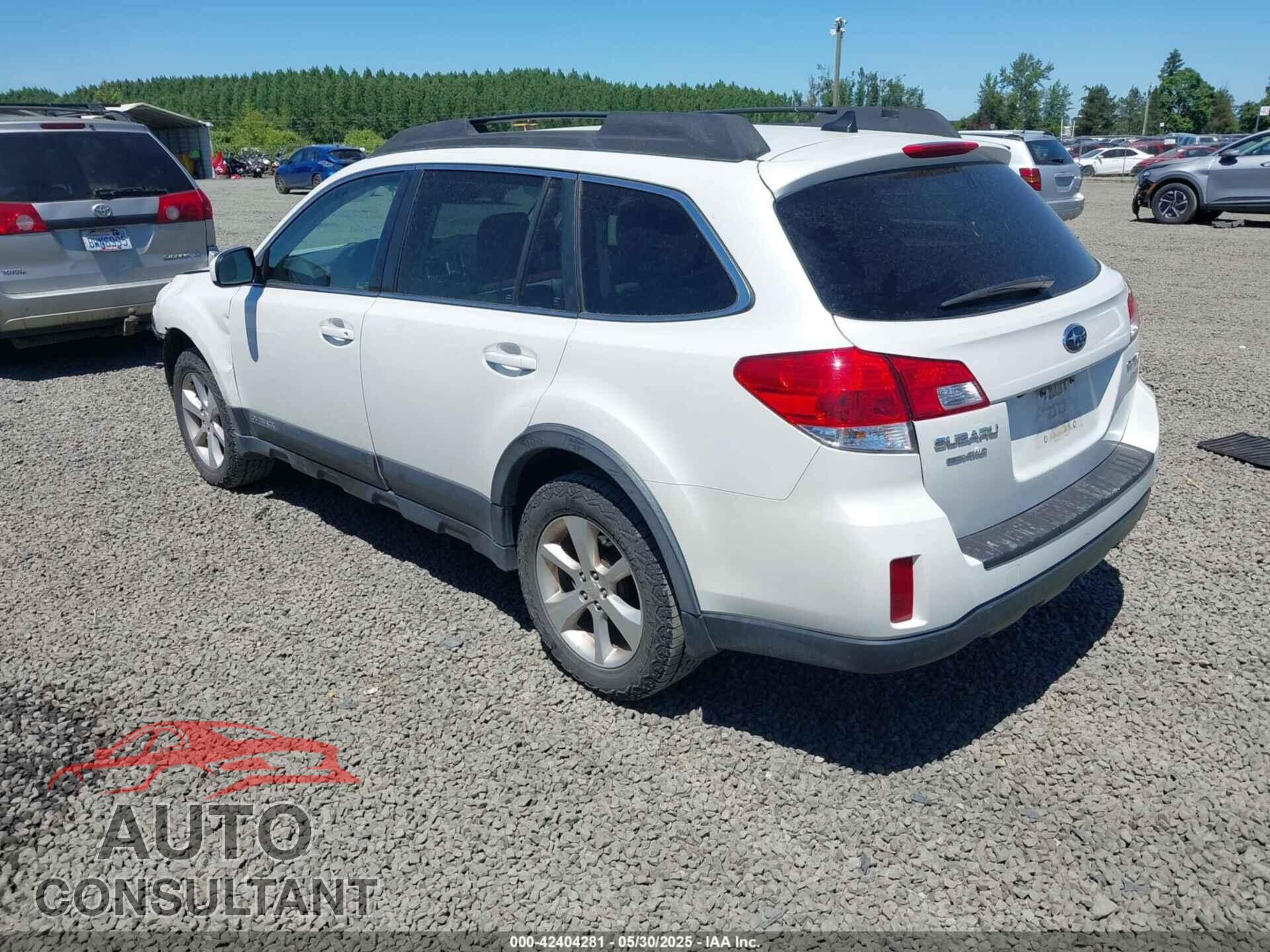 SUBARU OUTBACK 2014 - 4S4BRBLC8E3292014