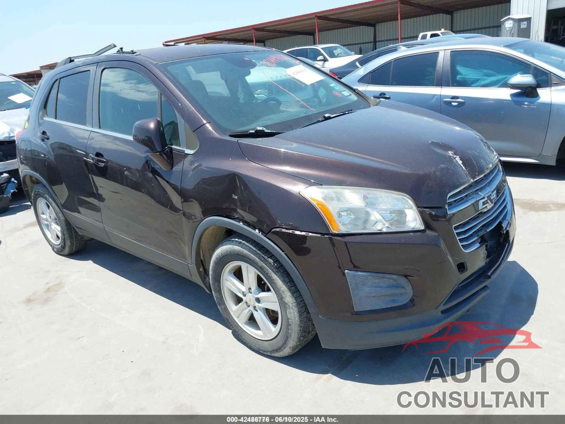 CHEVROLET TRAX 2015 - KL7CJLSBXFB079763