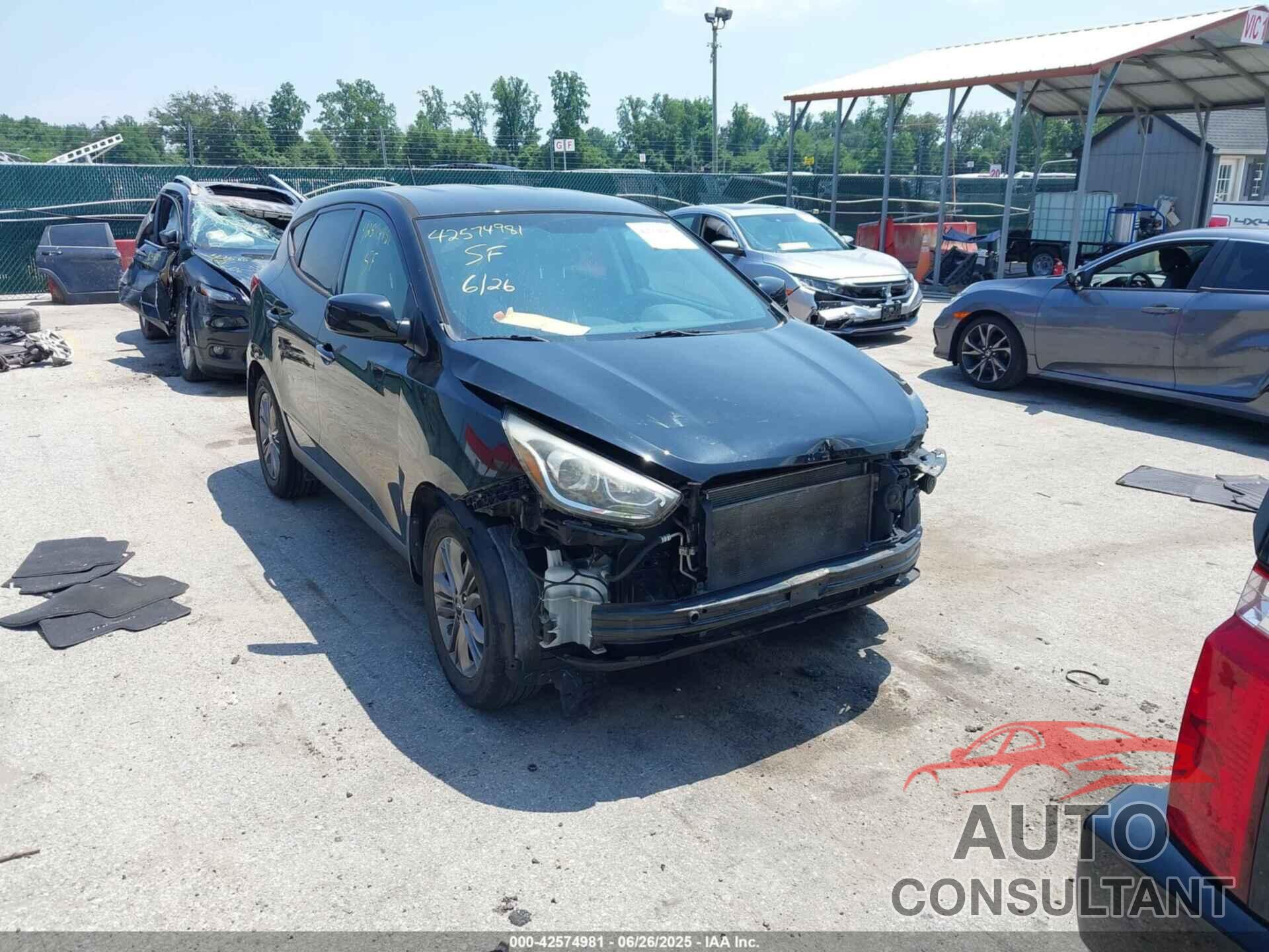 HYUNDAI TUCSON 2015 - KM8JT3AF9FU010281