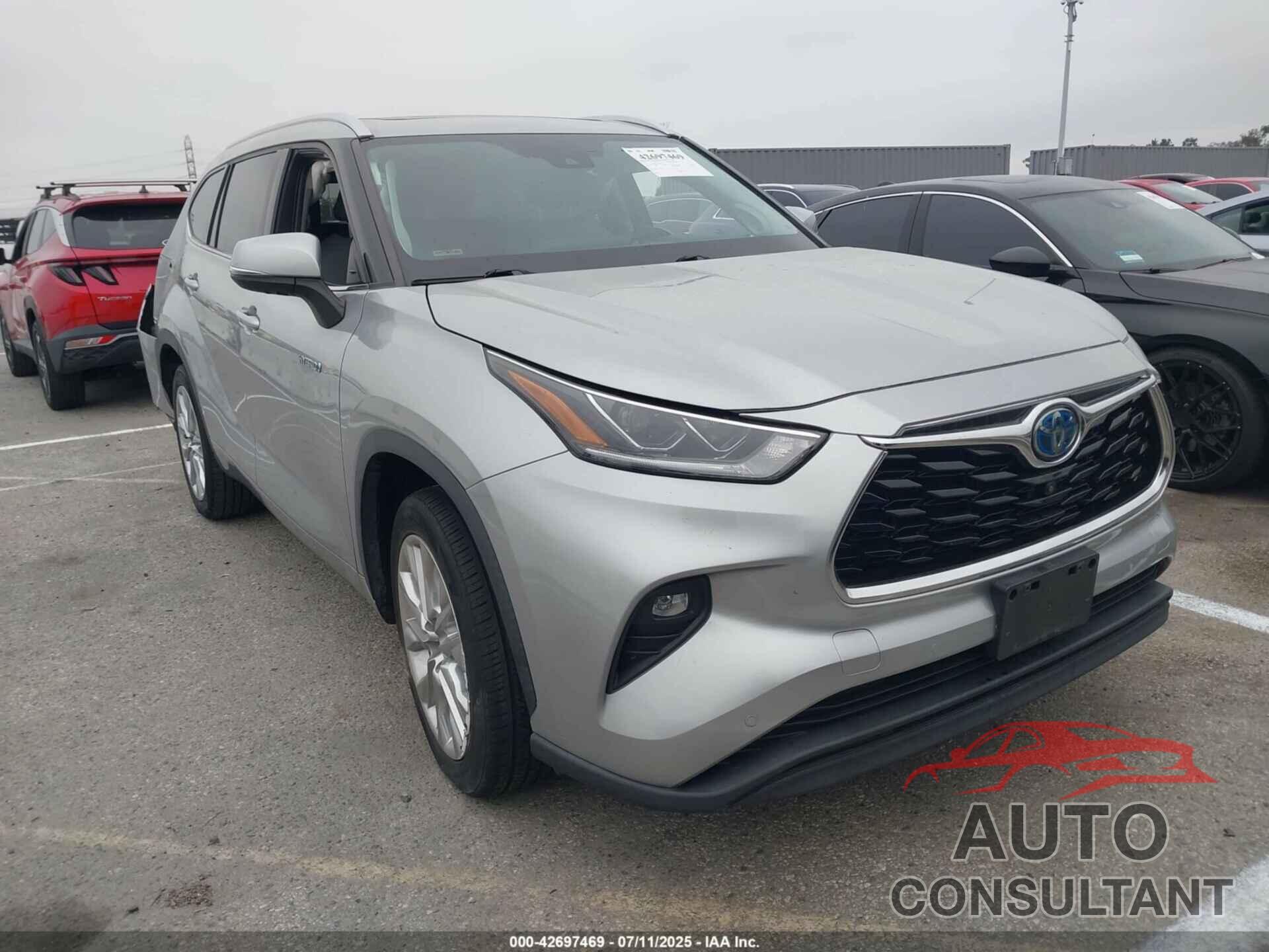 TOYOTA HIGHLANDER 2021 - 5TDYARAH8MS006799