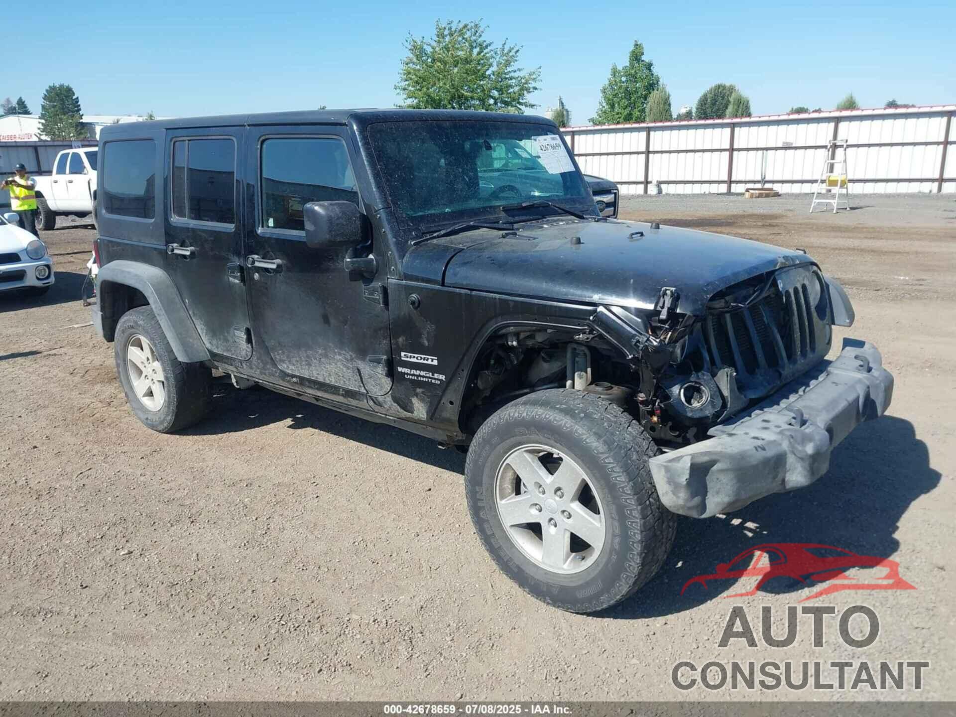 JEEP WRANGLER UNLIMITED 2014 - 1C4BJWDG4EL149601