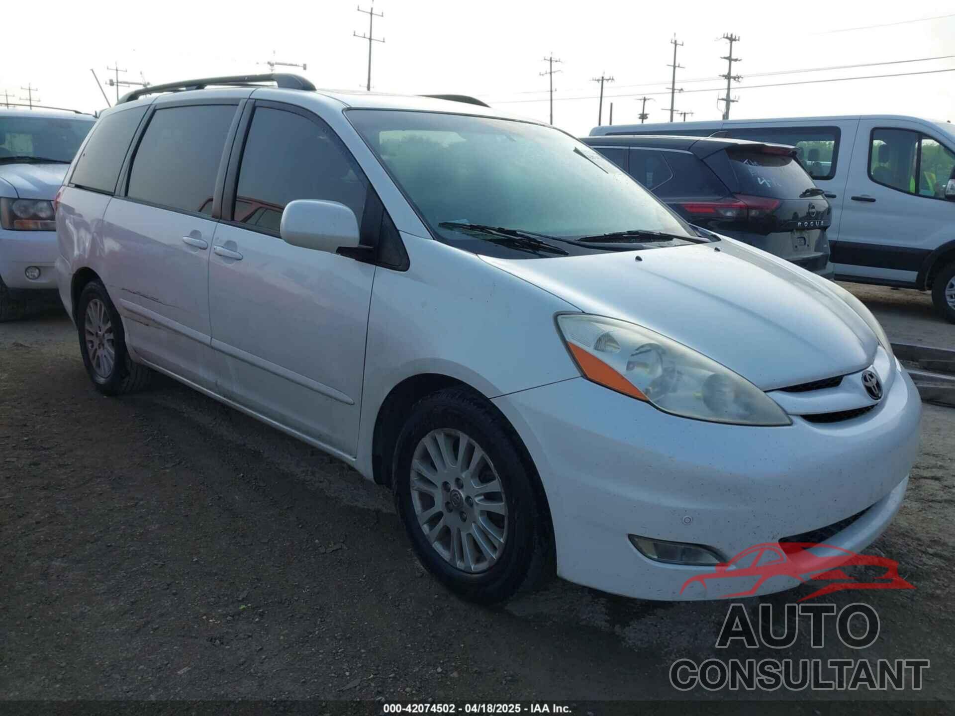 TOYOTA SIENNA 2009 - 5TDZK22C19S227678