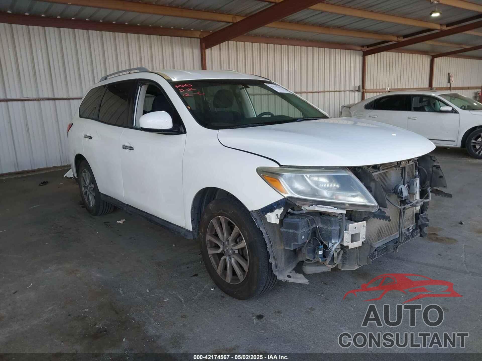 NISSAN PATHFINDER 2016 - 5N1AR2MMXGC641602
