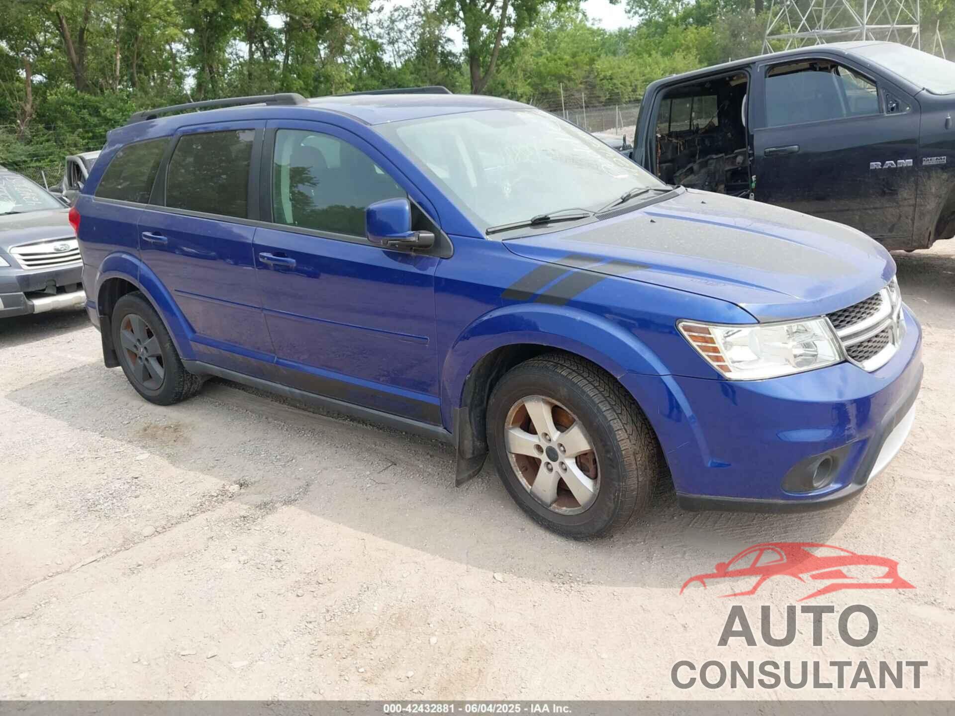 DODGE JOURNEY 2012 - 3C4PDCBB6CT368855