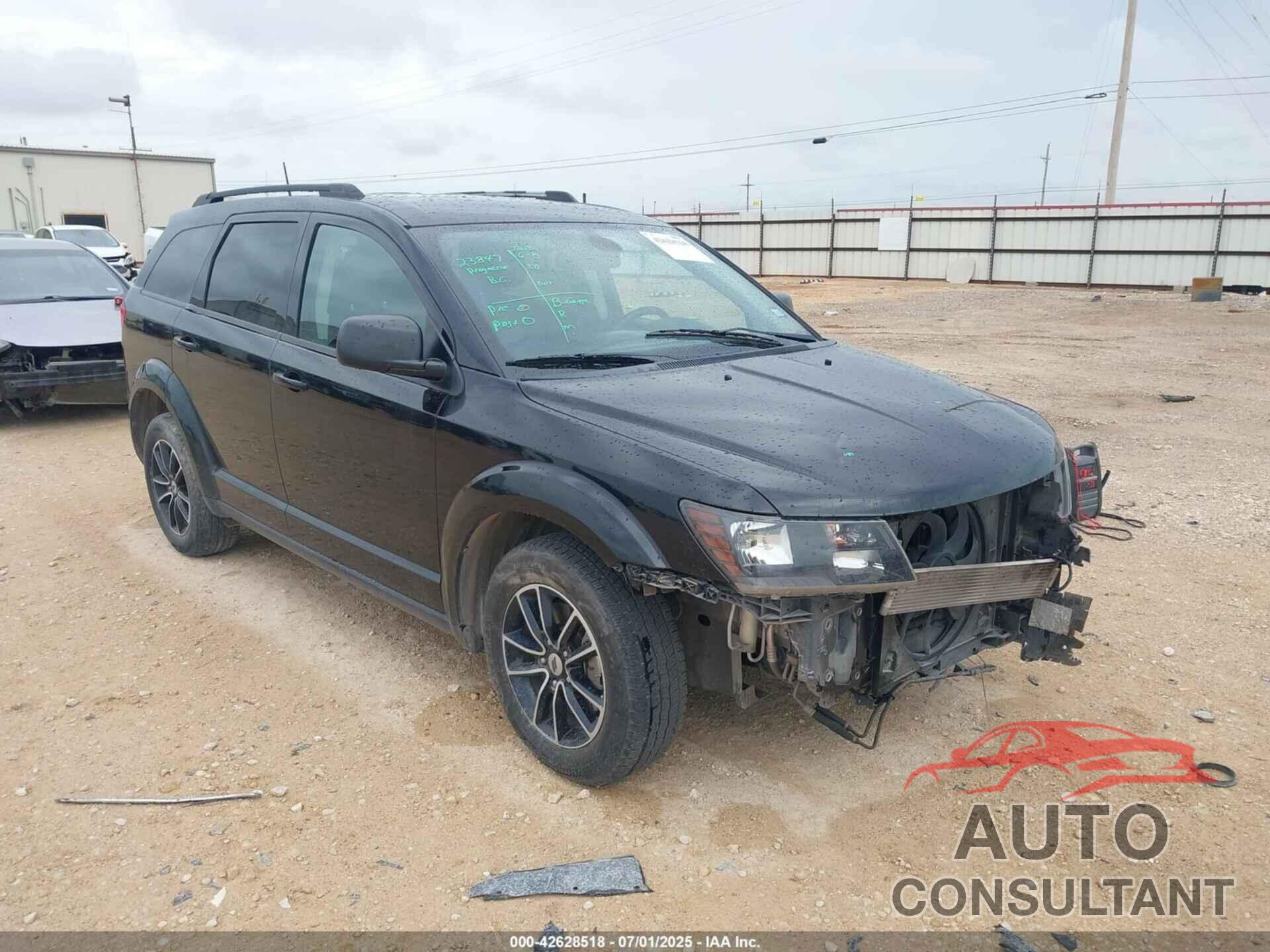 DODGE JOURNEY 2018 - 3C4PDCAB4JT524695