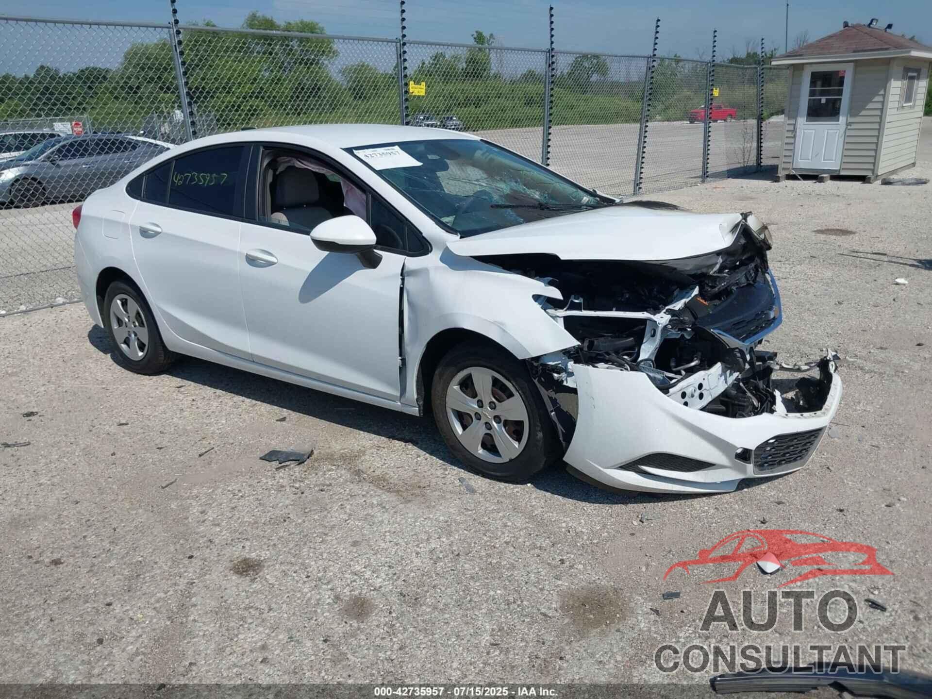 CHEVROLET CRUZE 2017 - 1G1BC5SM7H7263370