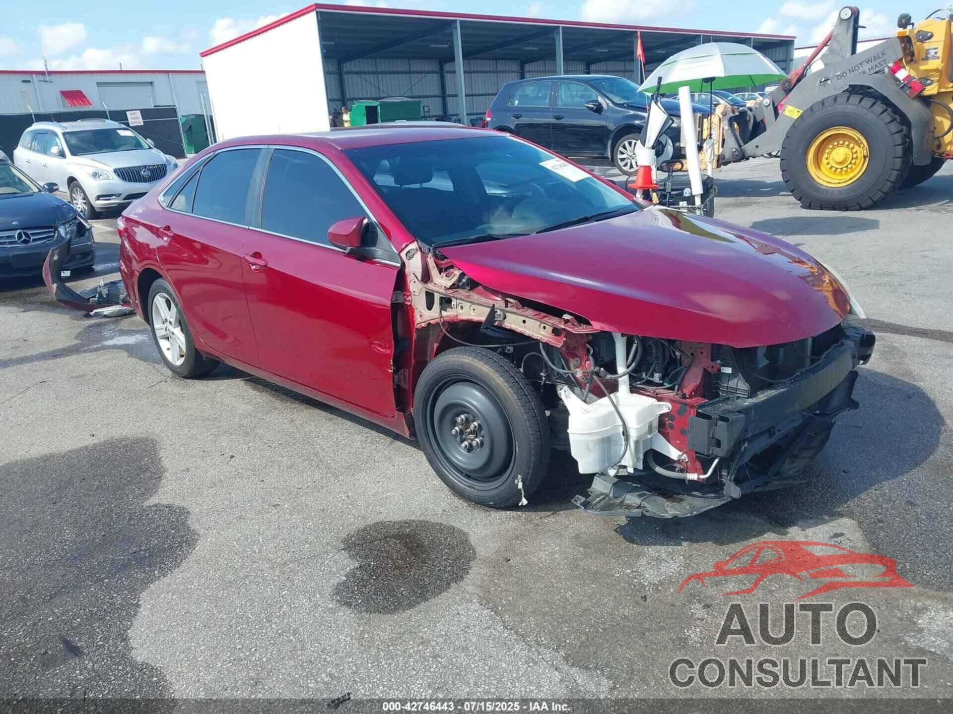 TOYOTA CAMRY 2016 - 4T1BF1FK1GU505405