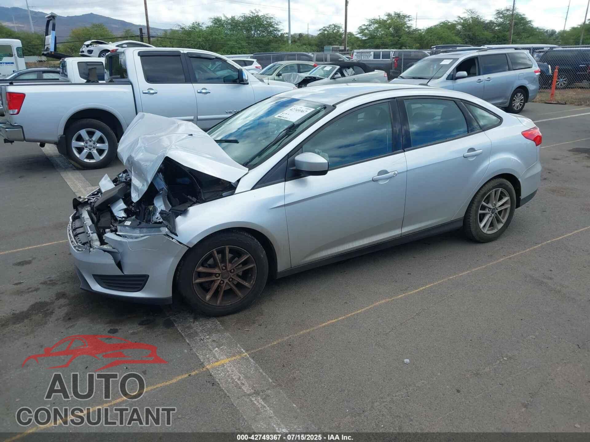 FORD FOCUS 2018 - 1FADP3F23JL213716