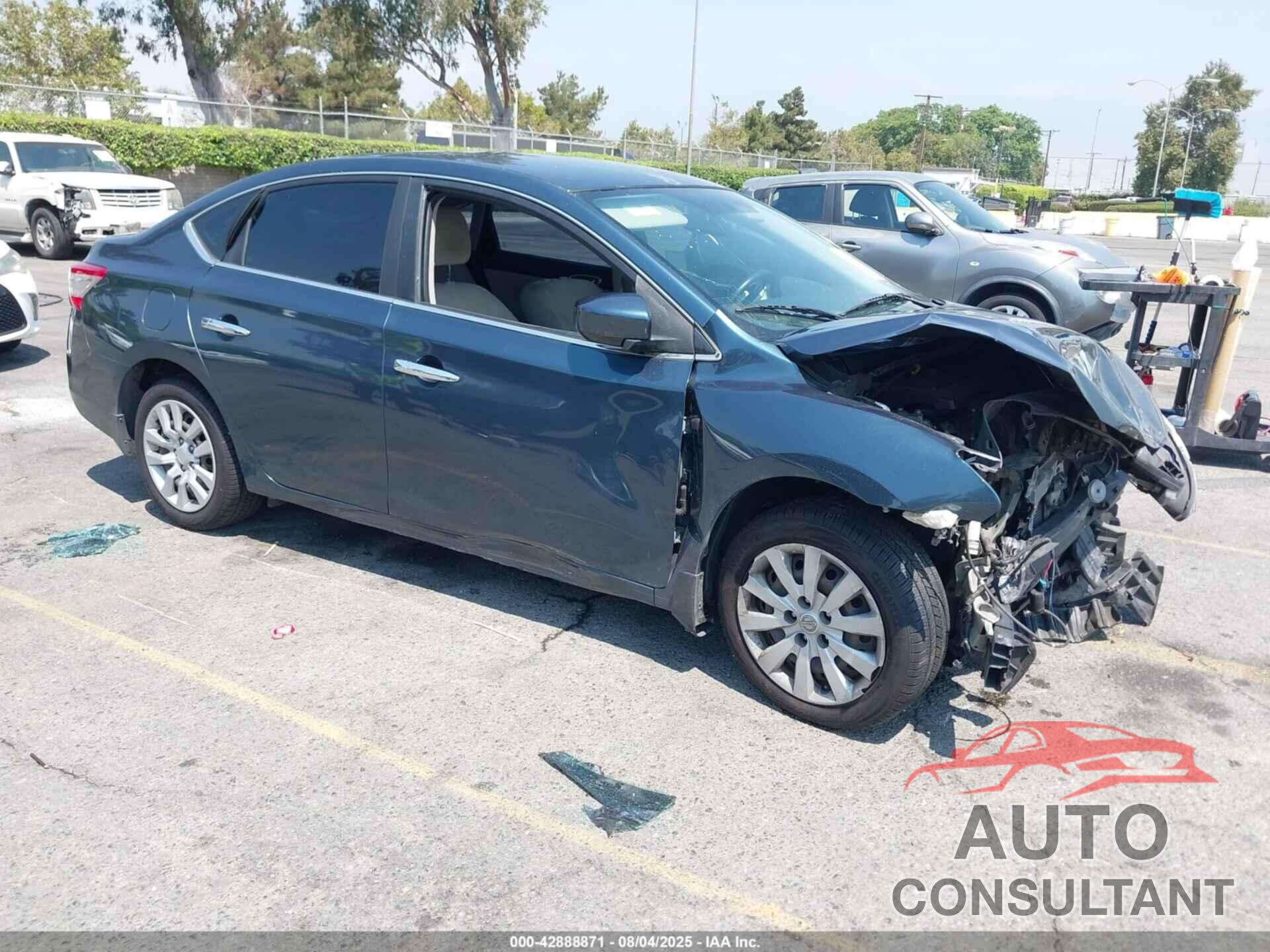 NISSAN SENTRA 2015 - 3N1AB7AP2FY374999