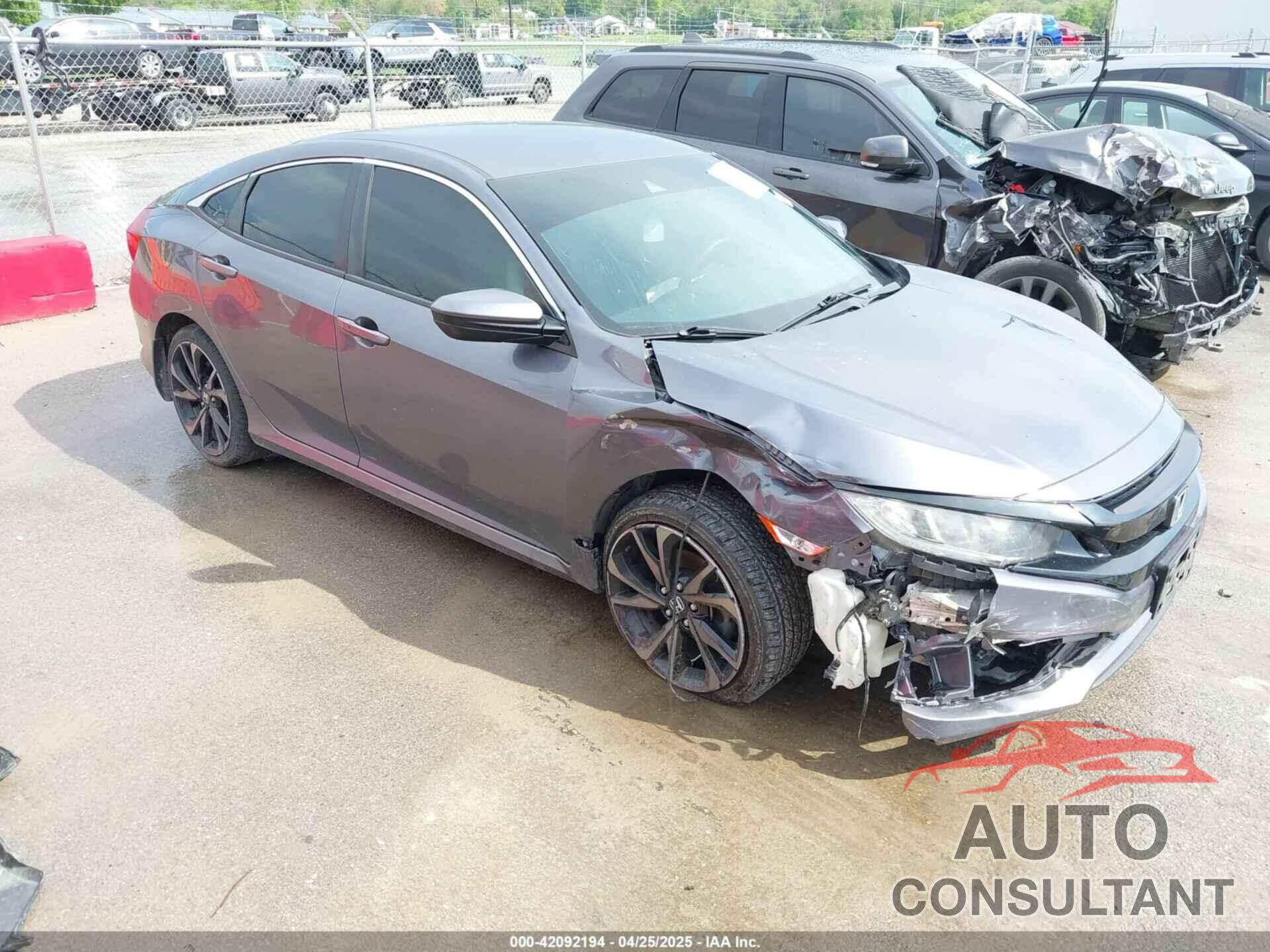 HONDA CIVIC 2020 - 2HGFC2F89LH531726