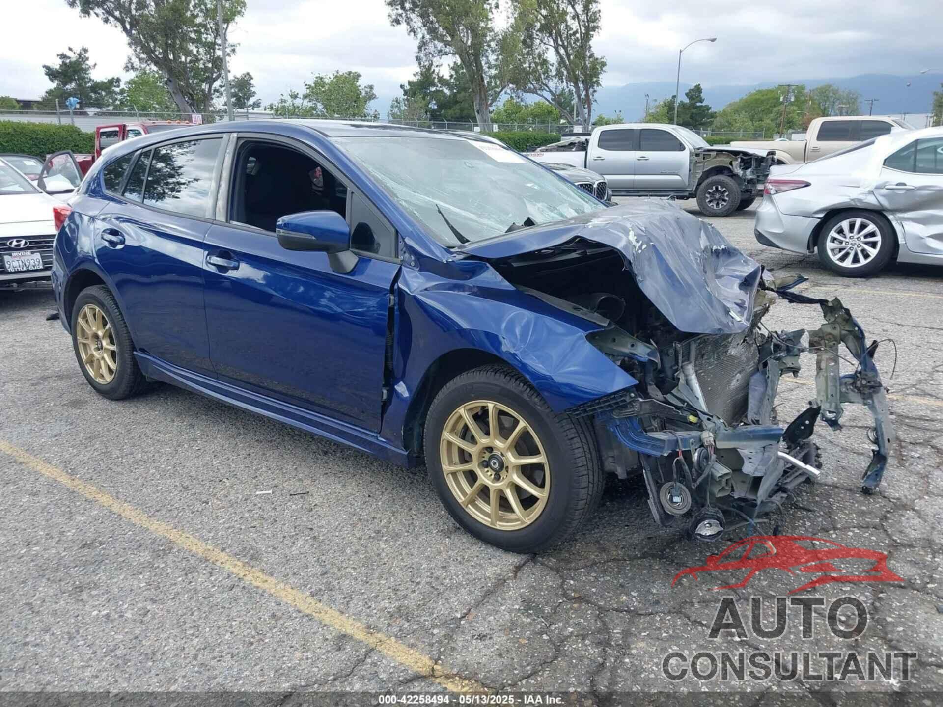 SUBARU IMPREZA 2017 - 4S3GTAK69H3737852