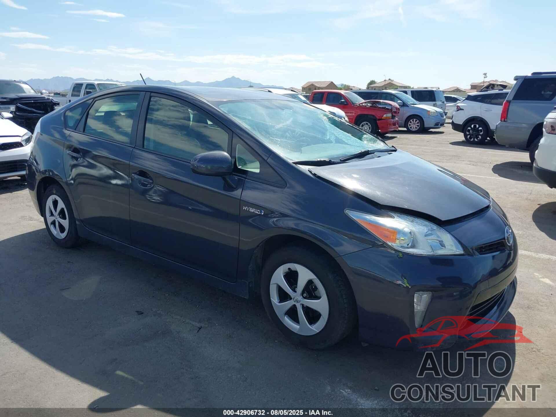 TOYOTA PRIUS 2015 - JTDKN3DU7F0407380