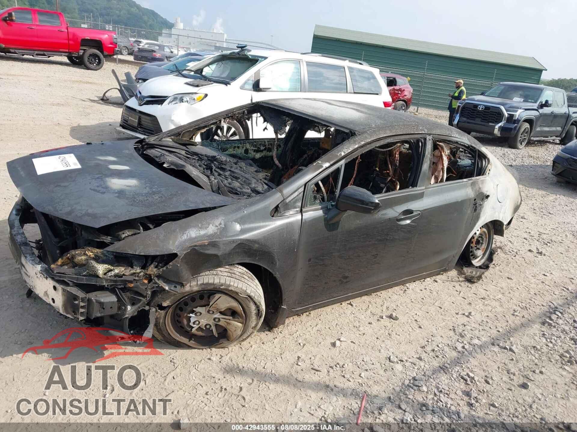HONDA CIVIC 2014 - 2HGFB2F59EH555357