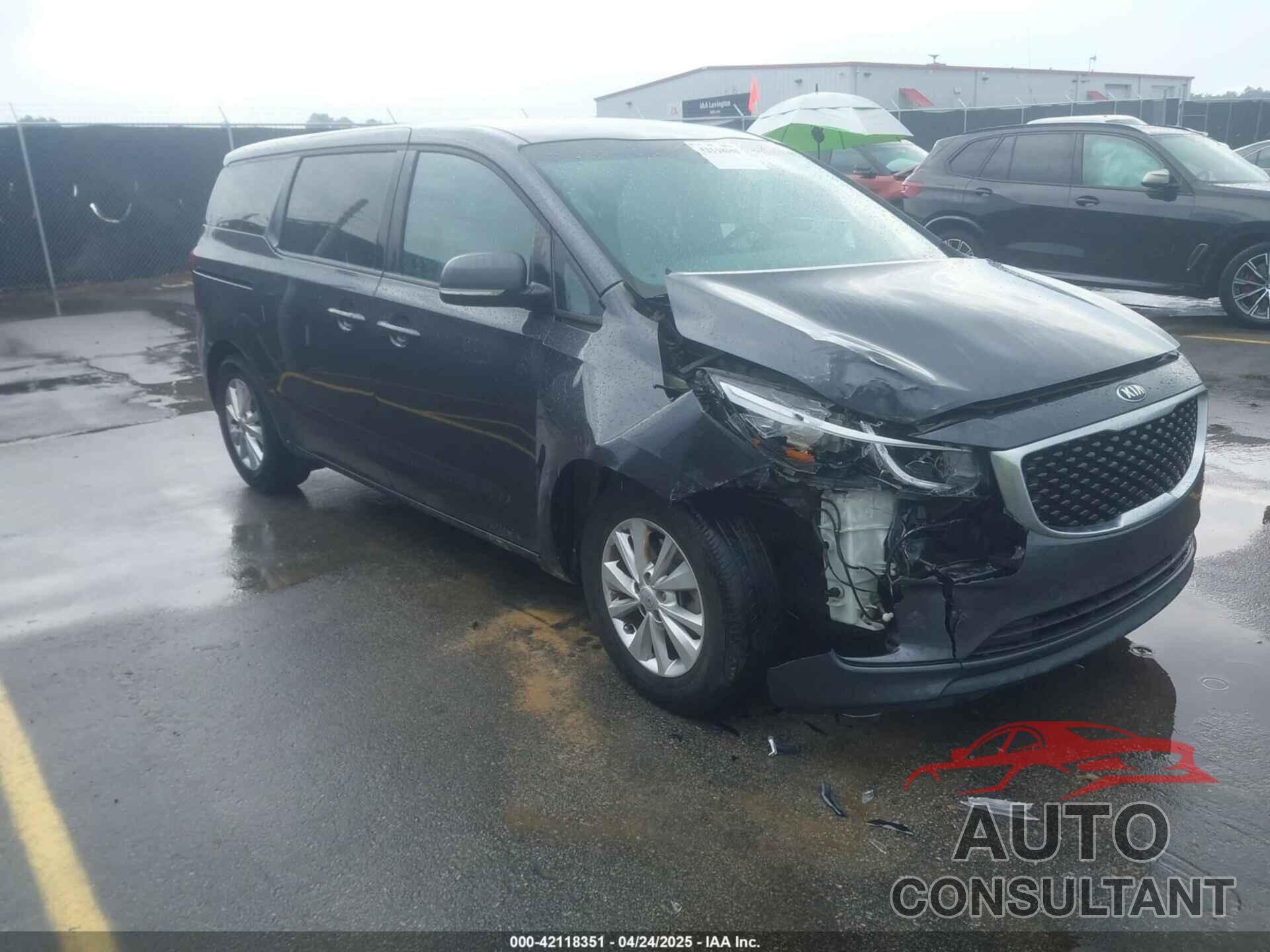 KIA SEDONA 2017 - KNDMB5C15H6221020