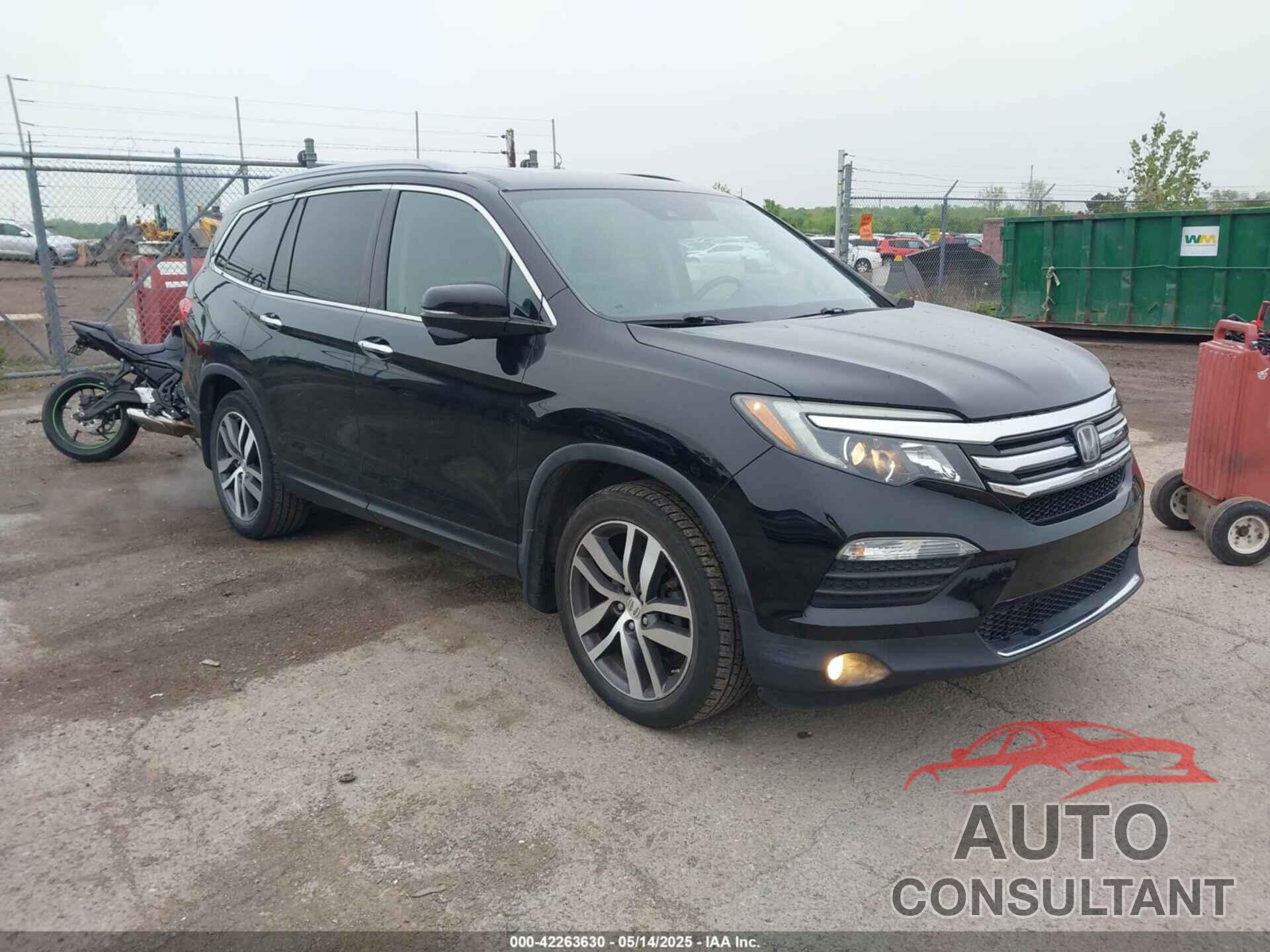 HONDA PILOT 2018 - 5FNYF5H97JB027040