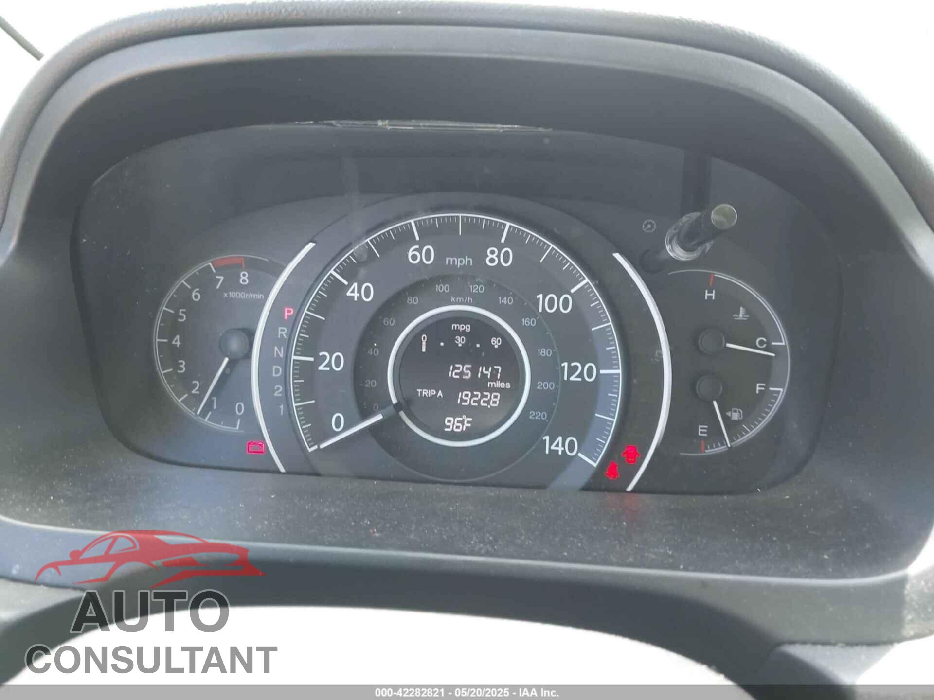HONDA CR-V 2012 - 5J6RM3H35CL013190