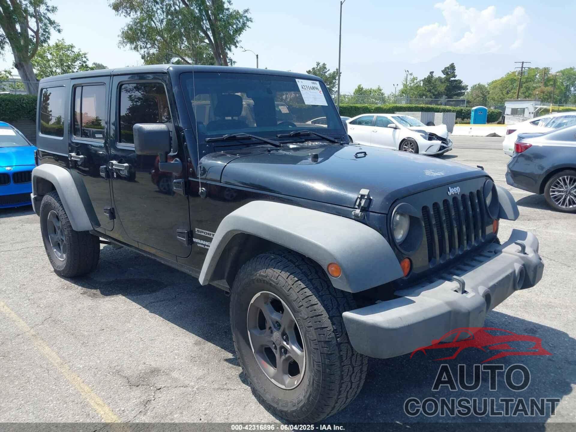 JEEP WRANGLER UNLIMITED 2013 - 1C4BJWDG4DL581099