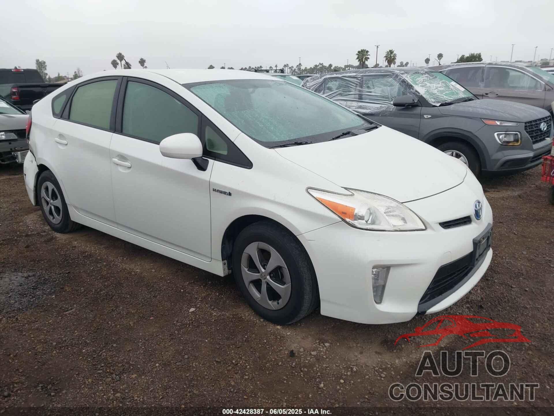 TOYOTA PRIUS 2012 - JTDKN3DU5C1491544