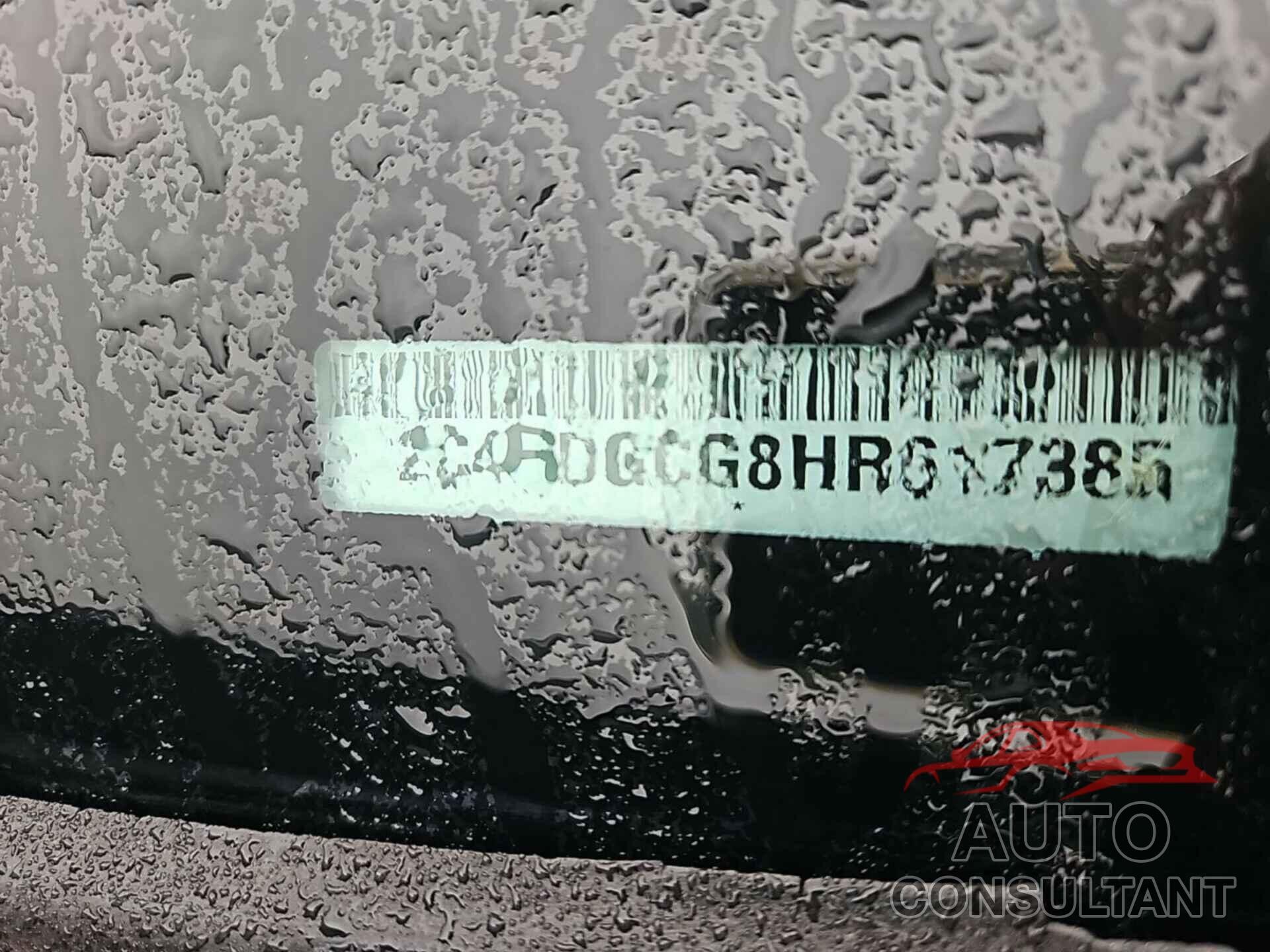 DODGE GRAND CARAVAN 2017 - 2C4RDGCG8HR617385