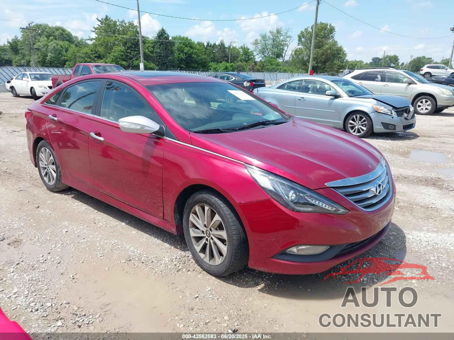 HYUNDAI SONATA 2014 - 5NPEC4AC4EH891675