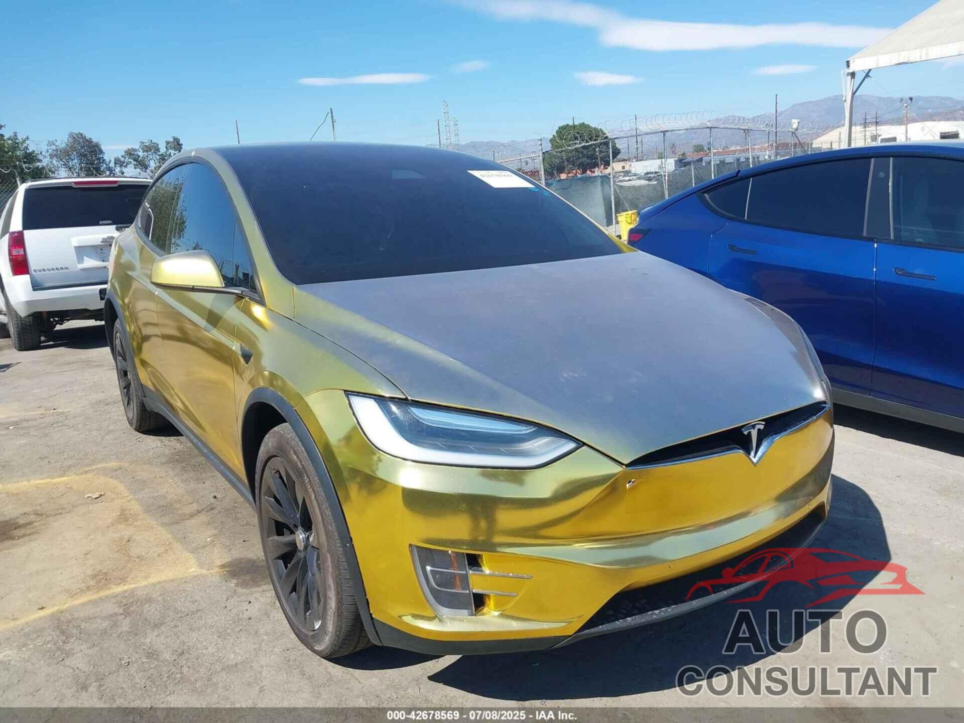 TESLA MODEL X 2017 - 5YJXCDE29HF067037