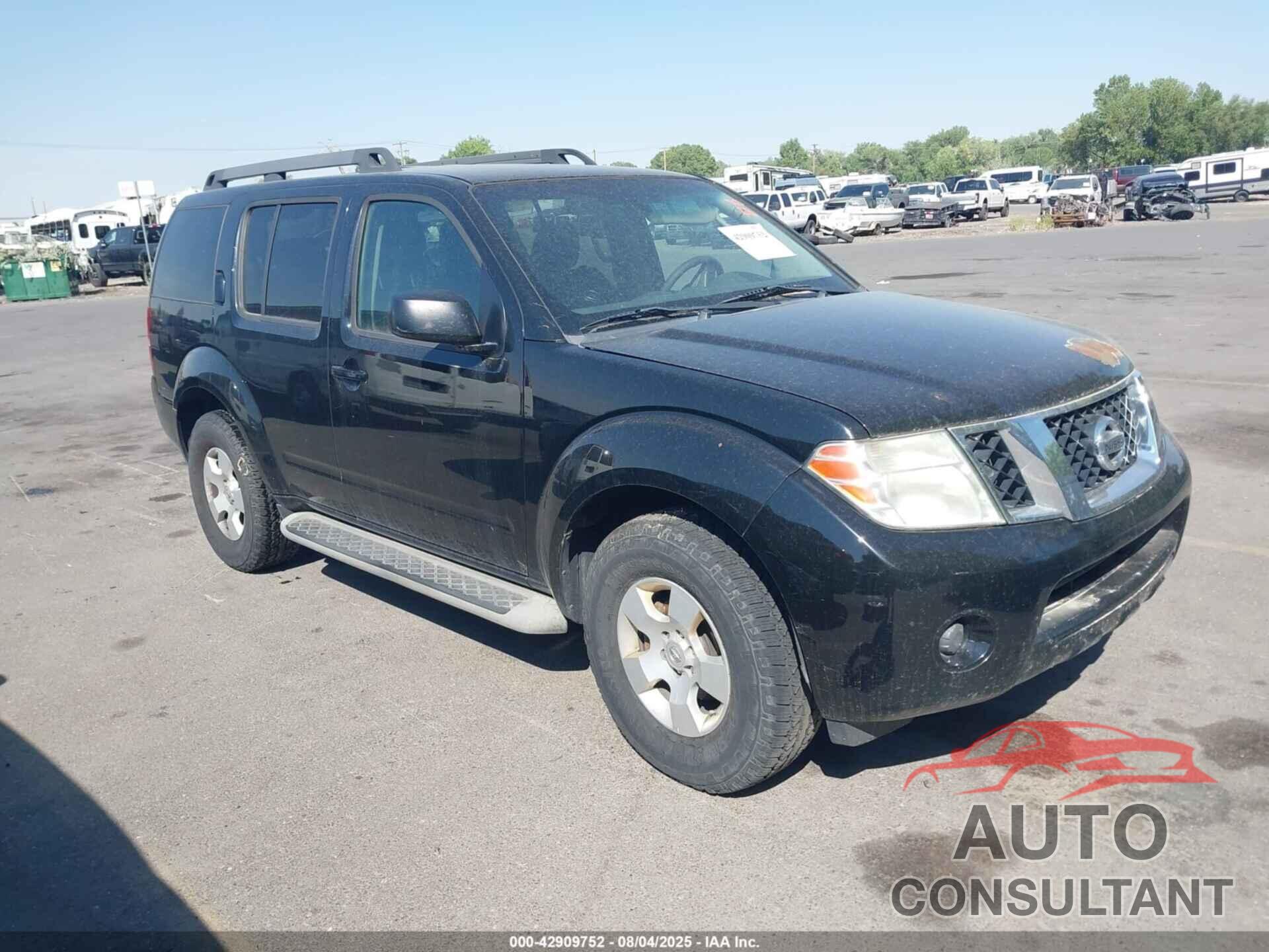 NISSAN PATHFINDER 2012 - 5N1AR1NB5CC628029