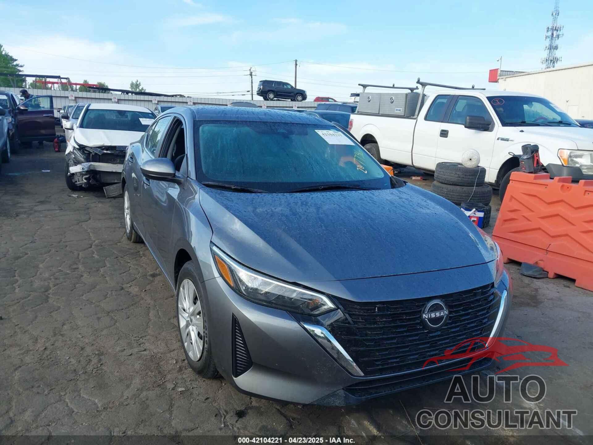 NISSAN SENTRA 2025 - 3N1AB8BV6SY207736