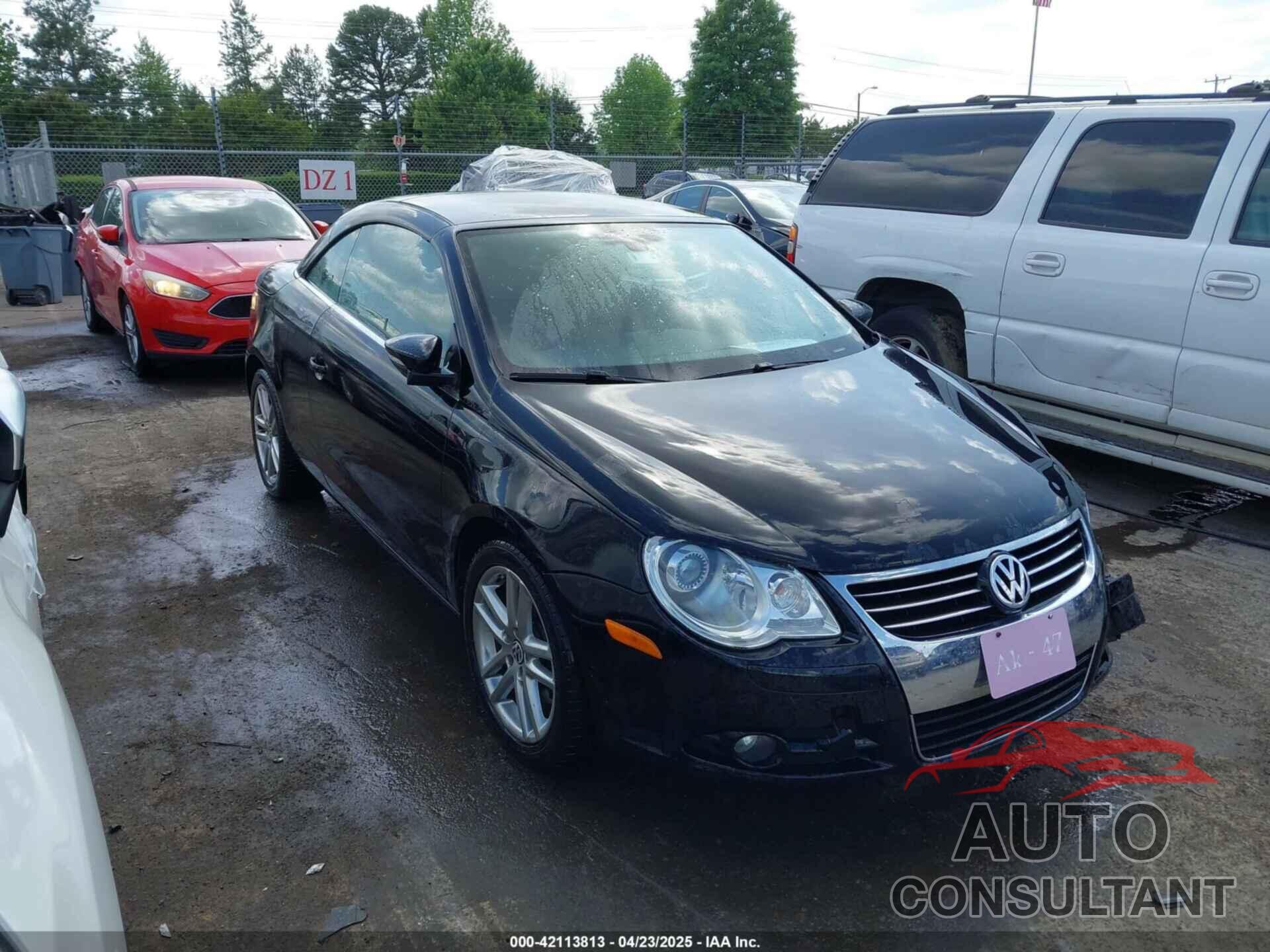 VOLKSWAGEN EOS 2010 - WVWFA7AH1AV025675