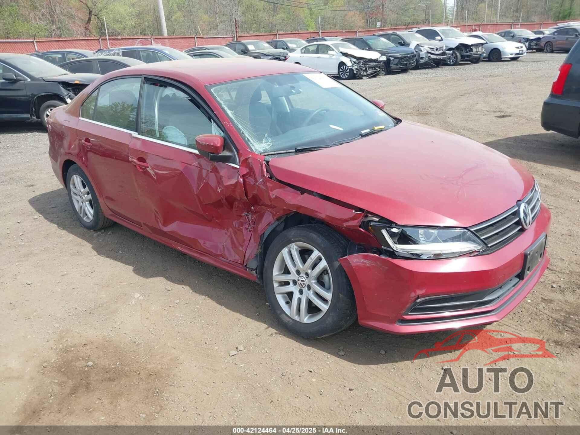 VOLKSWAGEN JETTA 2017 - 3VW2B7AJ7HM377644