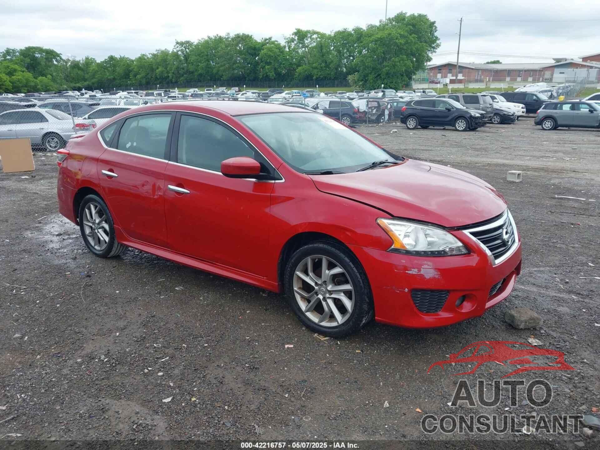 NISSAN SENTRA 2013 - 3N1AB7AP1DL743541