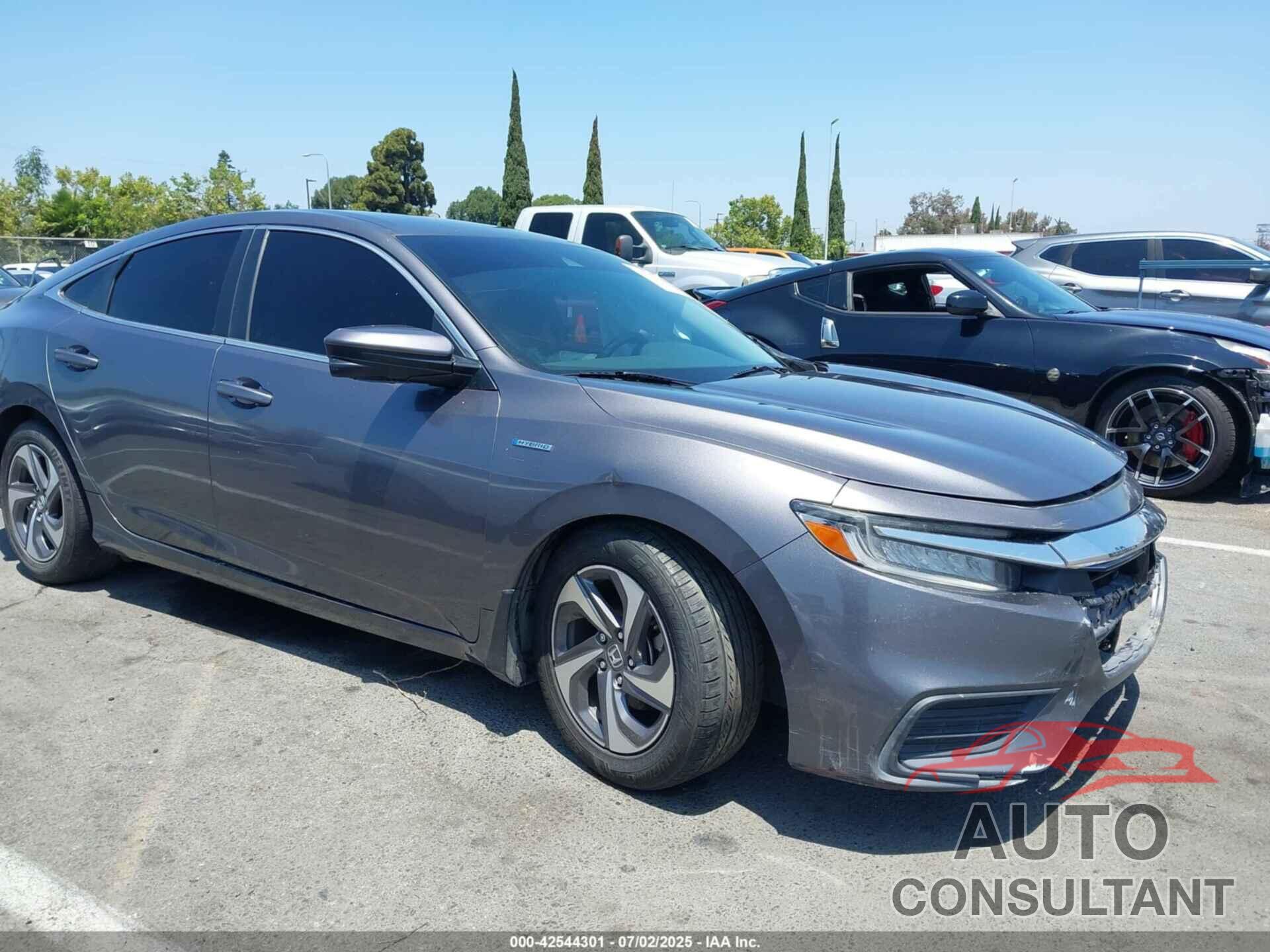 HONDA INSIGHT 2019 - 19XZE4F55KE017762